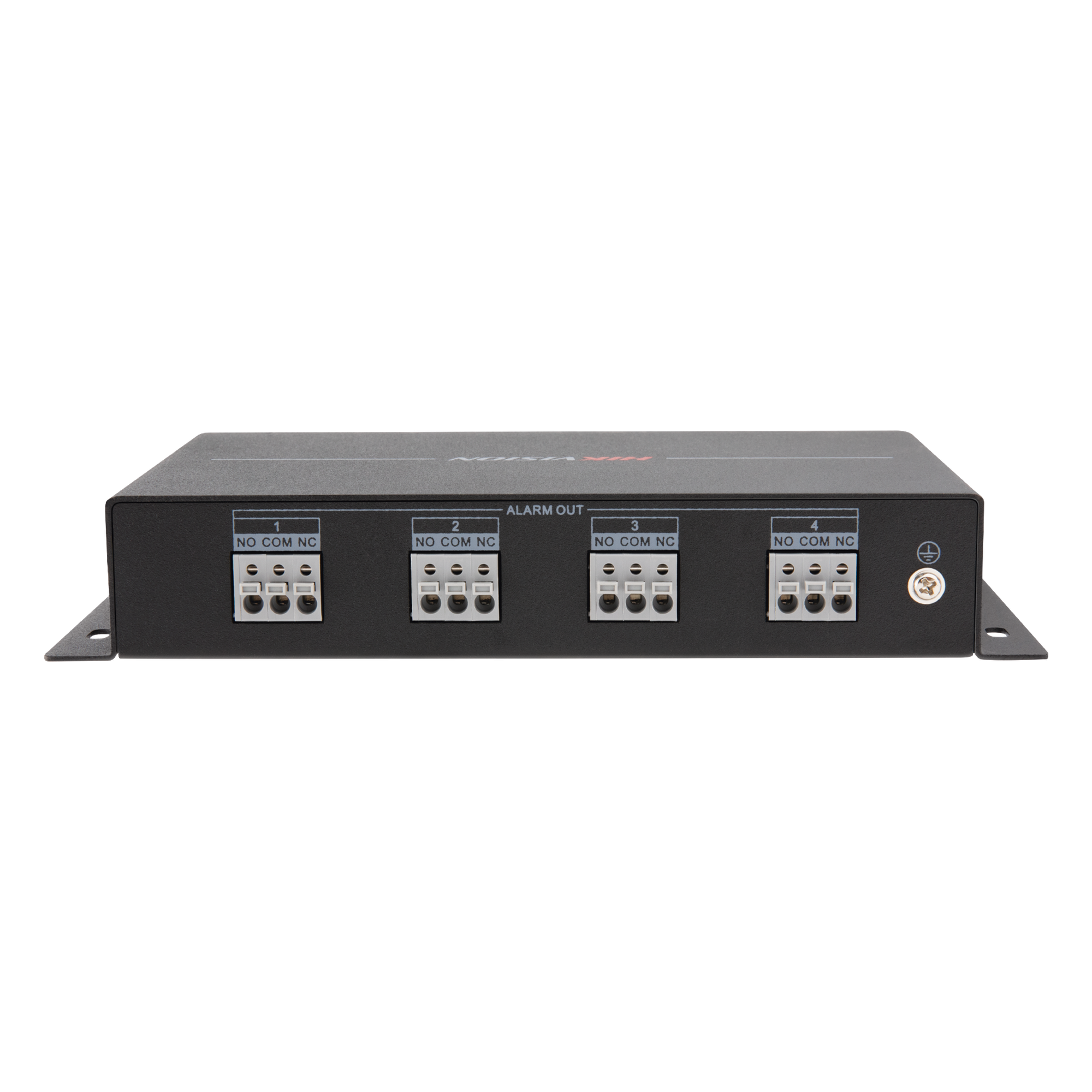 Módulo de 4 Relevadores de Capacidad 30 Vcc (Max. 1 A) / Para Funciones de Automatización / Comunicación RS-485 — HIKVISION · SKU DS-PM-RSO4
