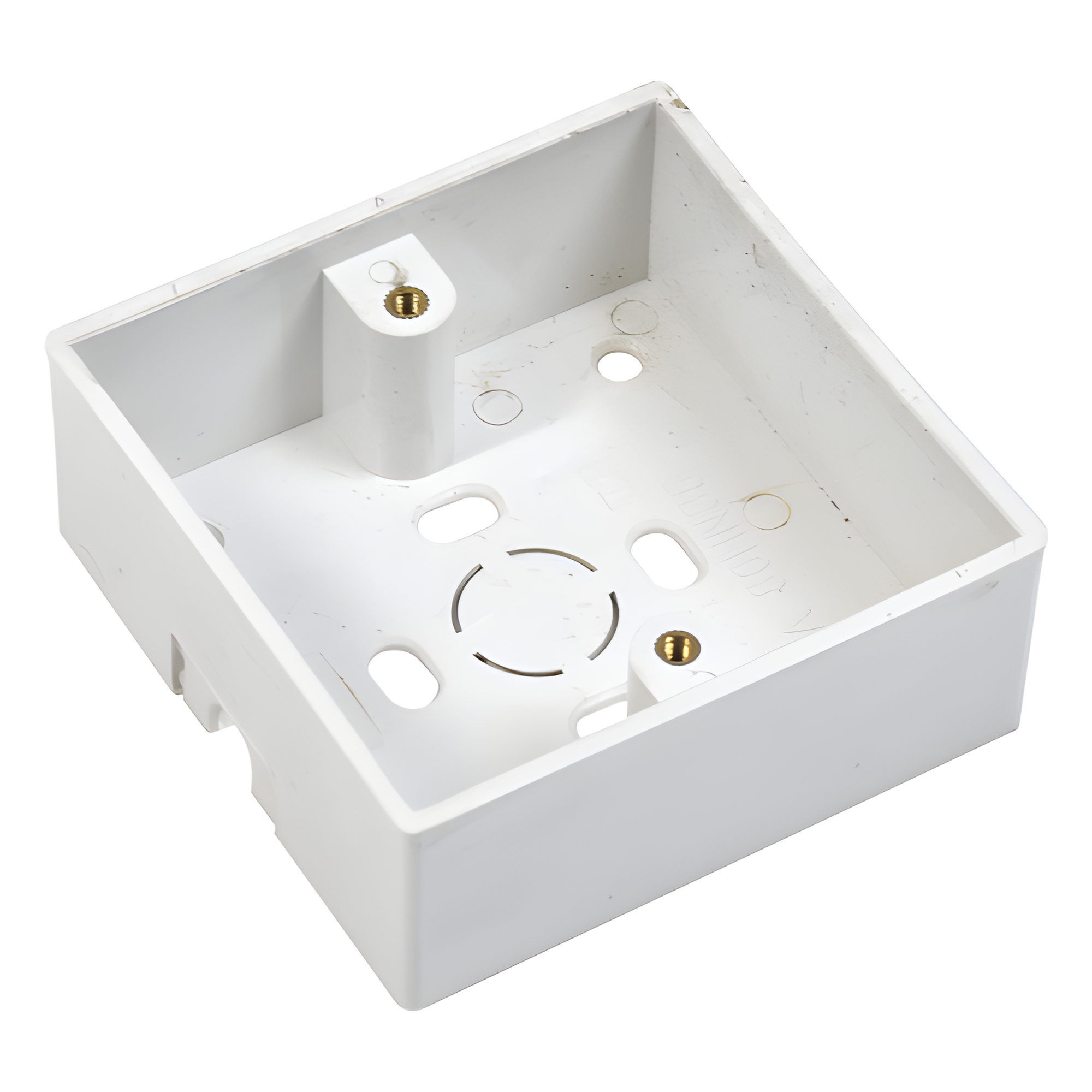 Caja de Montaje para Botón de Salida / 86 x 86 mm / Profundidad 25 mm / Plástico ABS / 0.05 kg — ACCESSPRO · SKU PRO802-BOX