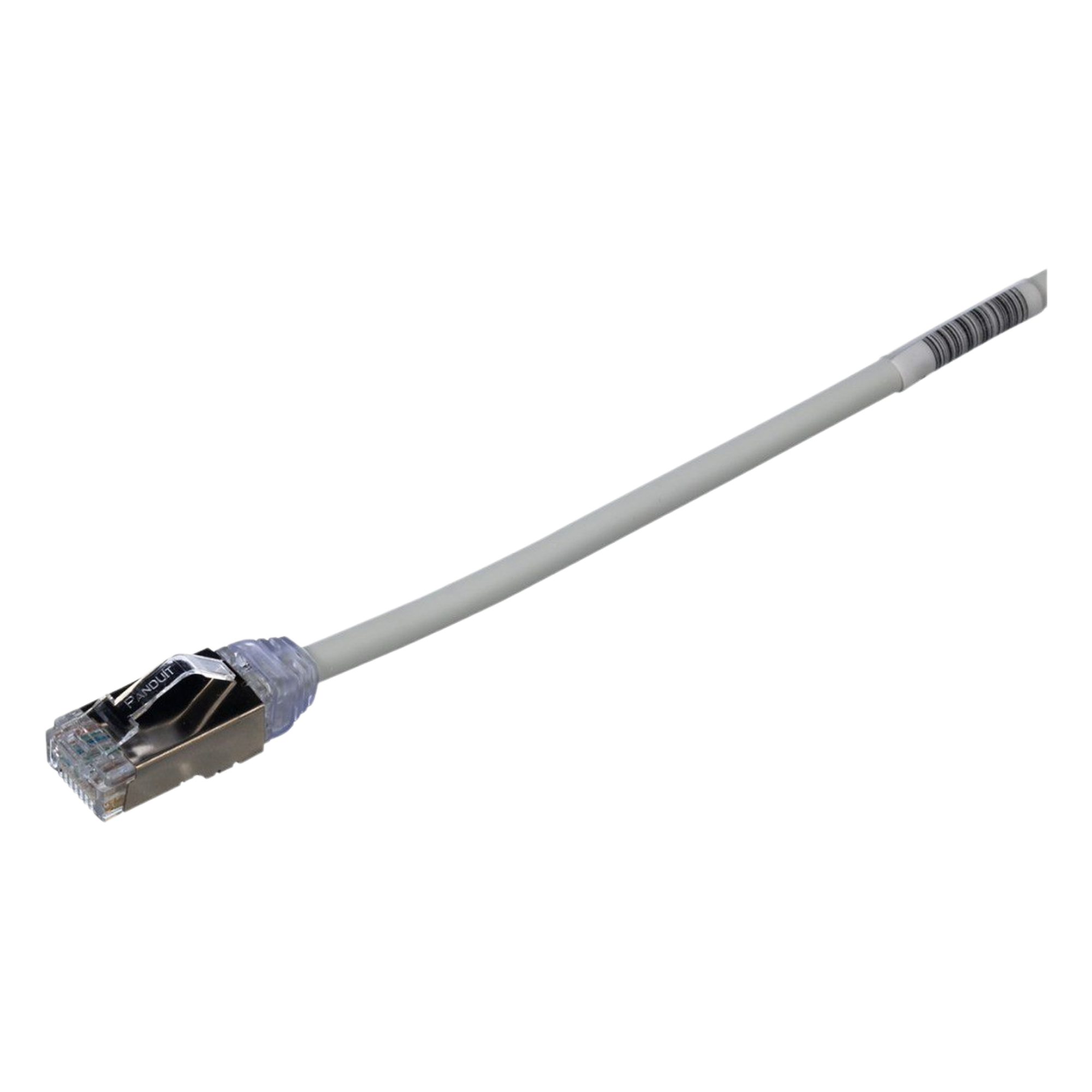 Patch Cord Cat6A / 28 AWG / S/FTP Blindado / CM/LS0H / 1 Metro (3.28 Pies) / Gris — PANDUIT · SKU STP28X1MIG