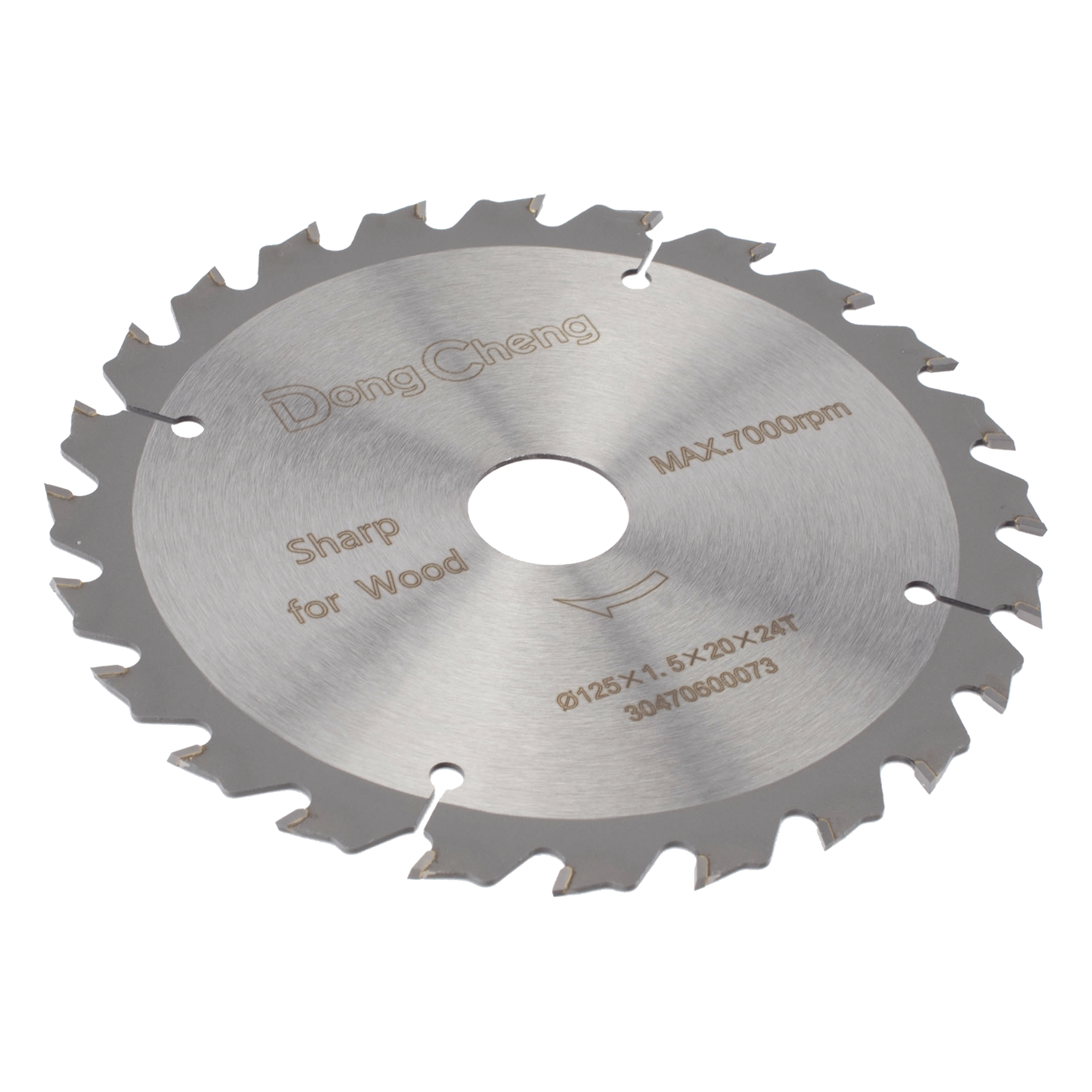 Hoja de Sierra Circular / 5 in (127 mm) / 24 Dientes ATB / 7000 RPM / Apertura 20 mm