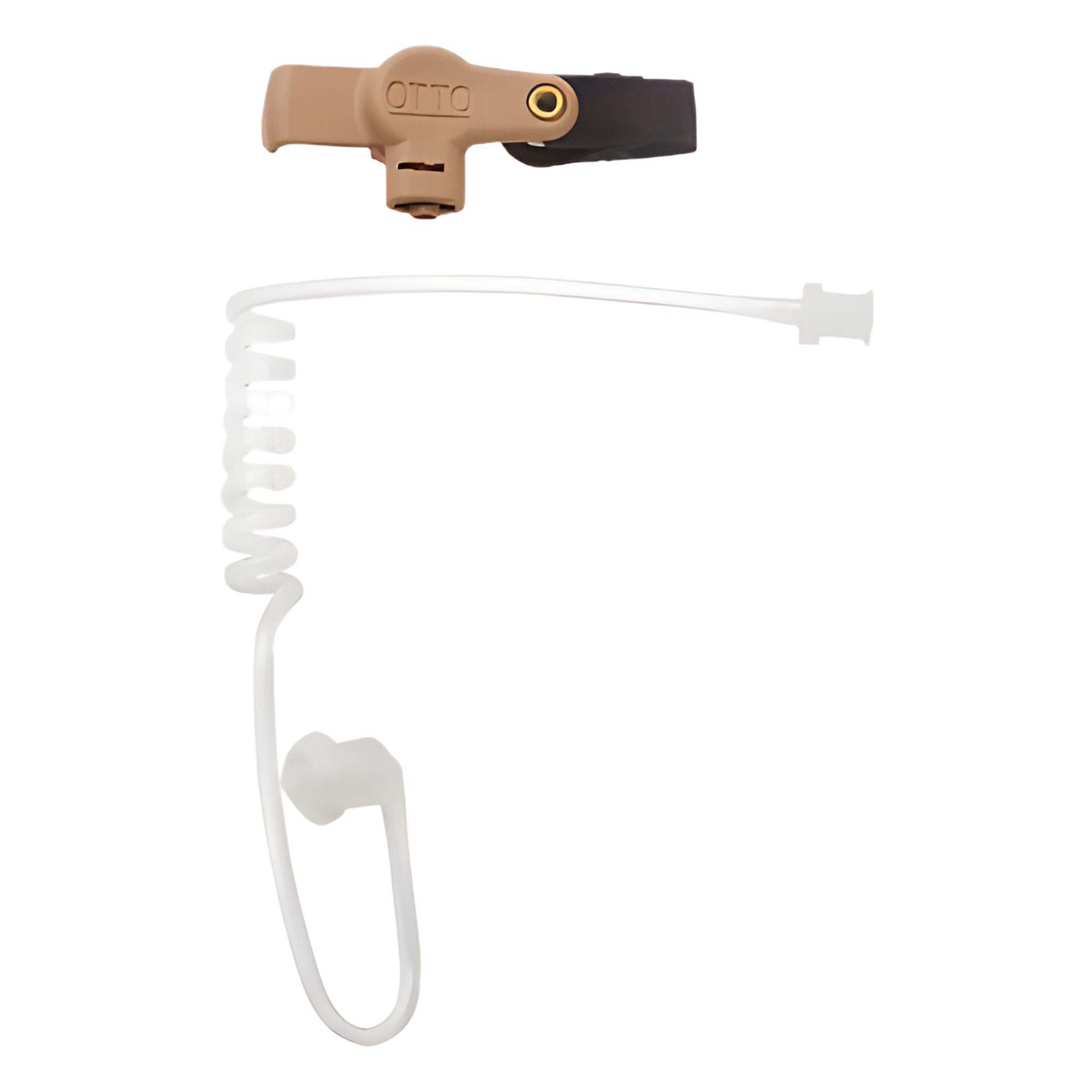 Adaptador de Audio / Transductor de Voz Integrado / Compatible Auriculares y Earphones / Diseño Ergonómico Beige — OTTO · SKU C101-21919