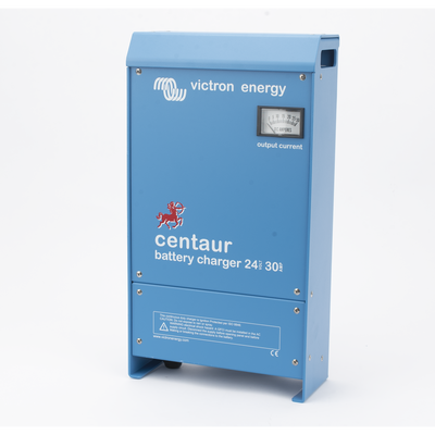 Cargador de Baterías / 24V 30A / Tres Salidas Aisladas / Entrada Universal 90-265 VCA / Compensación Térmica / 120-300 Ah