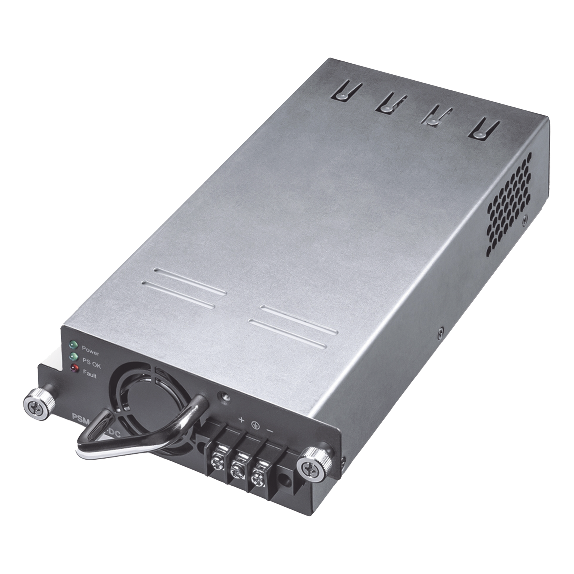 Fuente Redundante DC / 150W / Entrada -48V a -60V DC / Salida 12V 12.5A / Hot-Swap / 120×213×41.8 mm — TP-LINK · SKU PSM150DC