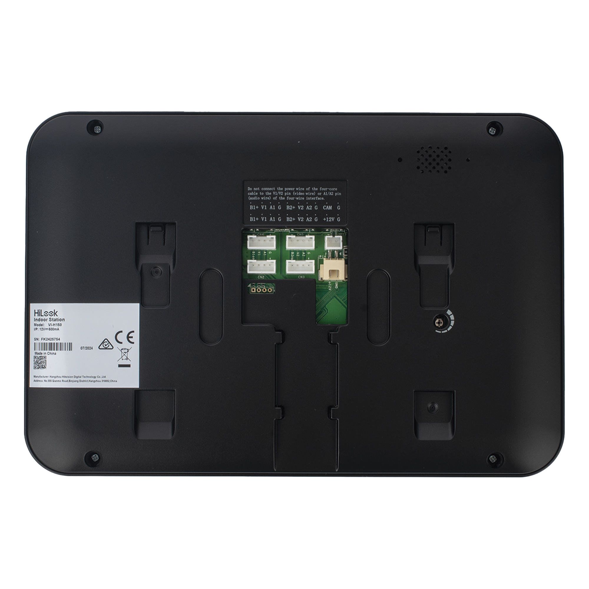 Kit de Videoportero Analógico con Pantalla LCD a Color de 7" / Frente de Calle para Exterior IP65 / Salida de Relevador 