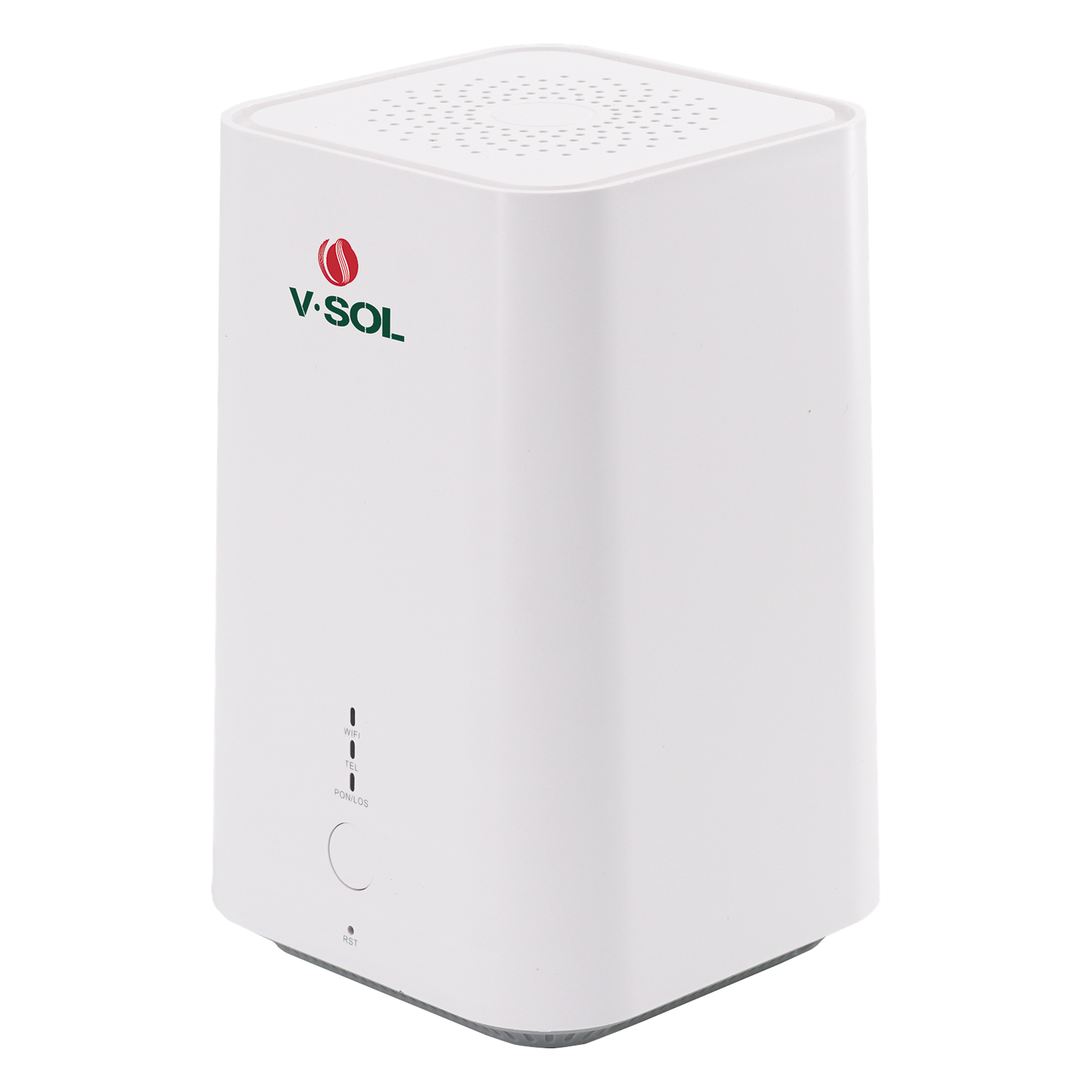 ONU DualMode GPON/EPON / Wi-Fi Doble Banda 2.4 y 5 GHz / 2 Puertos Gigabit / 1 Puerto FXS / Easy Mesh / Hasta 1200 Mbps Wi-Fi — V-SOL · SKU HG323AC-B