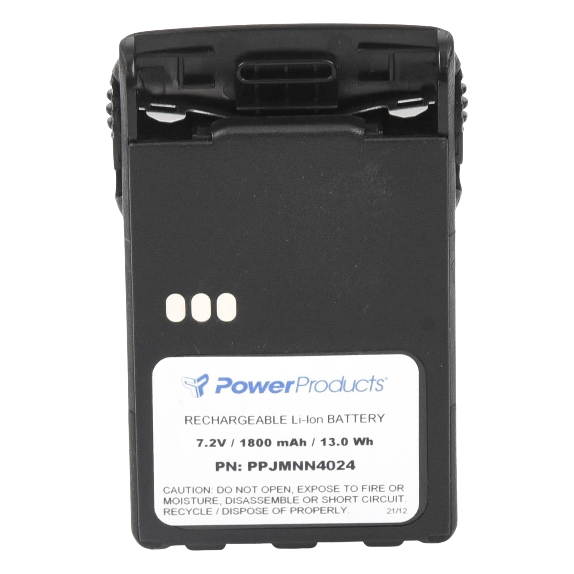 Batería de Li-Ion / 1800 mAh / Para Radios Motorola PRO 5150 ELITE / PRO7150 ELITE / EX500 / EX600