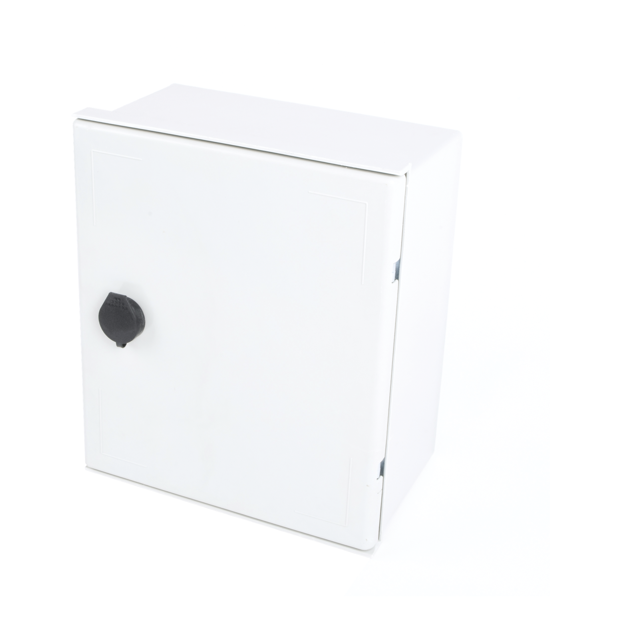 Gabinete de Poliéster / IP65 / 250 x 300 x 140 mm / Carga 30 kg / Placa Trasera Incluida / Cerradura con Llave