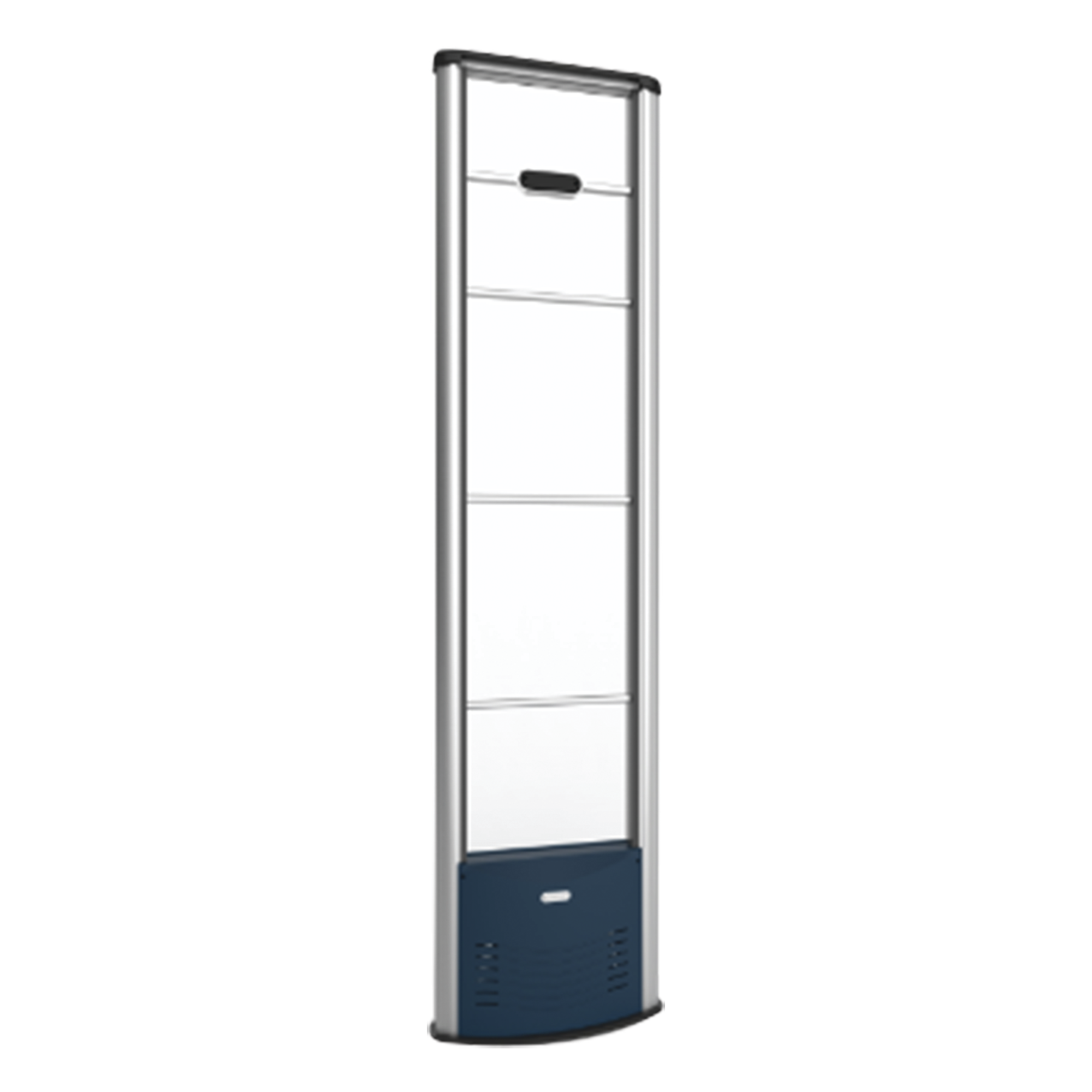 Arco EAS Receptor RF / 8.2 MHz / Alarma 100 dB / Aluminio y Acrílico / 1670 mm (5.5 ft) de Altura / 15 W — Century · SKU G07