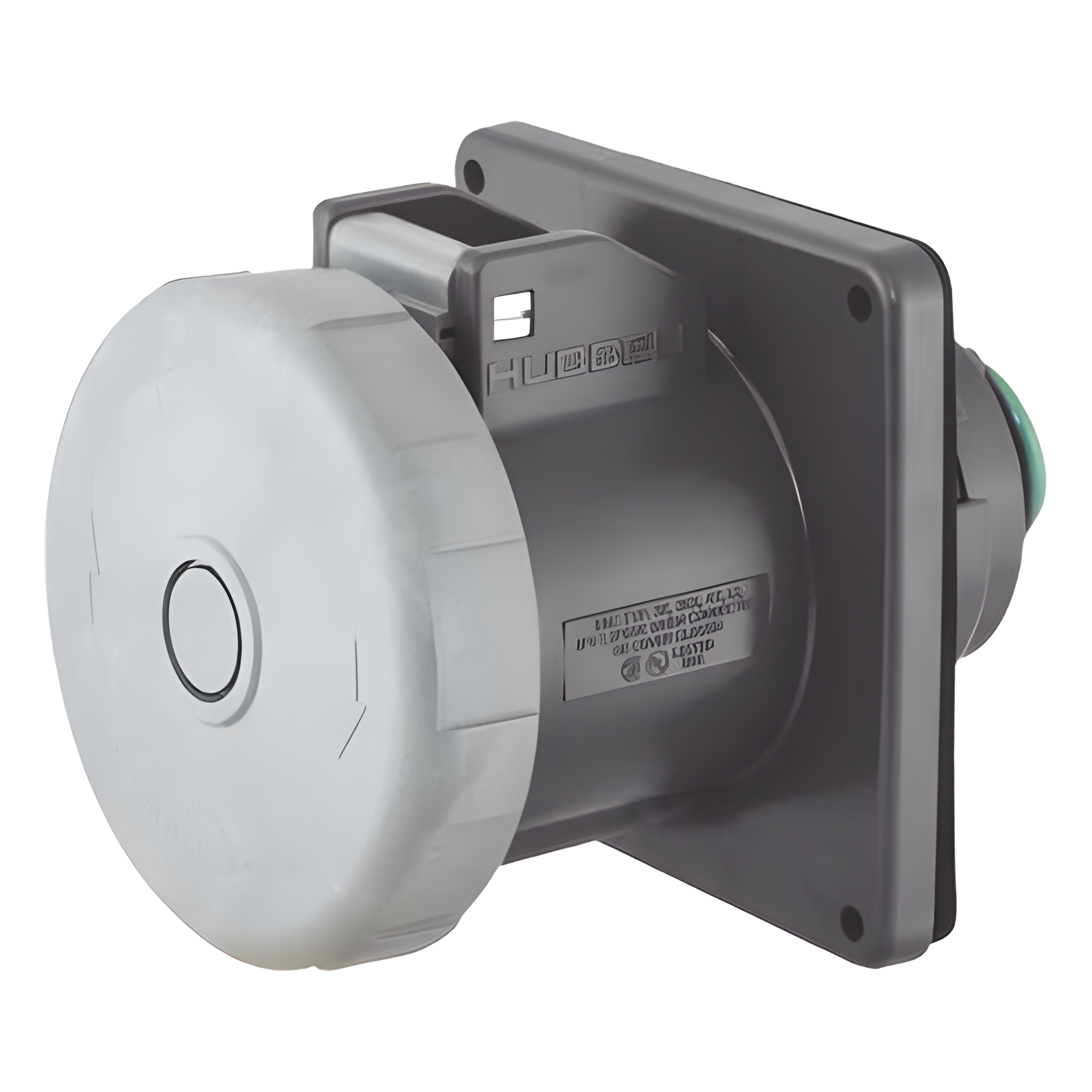 Receptáculo Pin and Sleeve Trifásico / 60 A / 600 VCA / 3 Polos 4 Hilos / IP67 / -40 °C a 75 °C