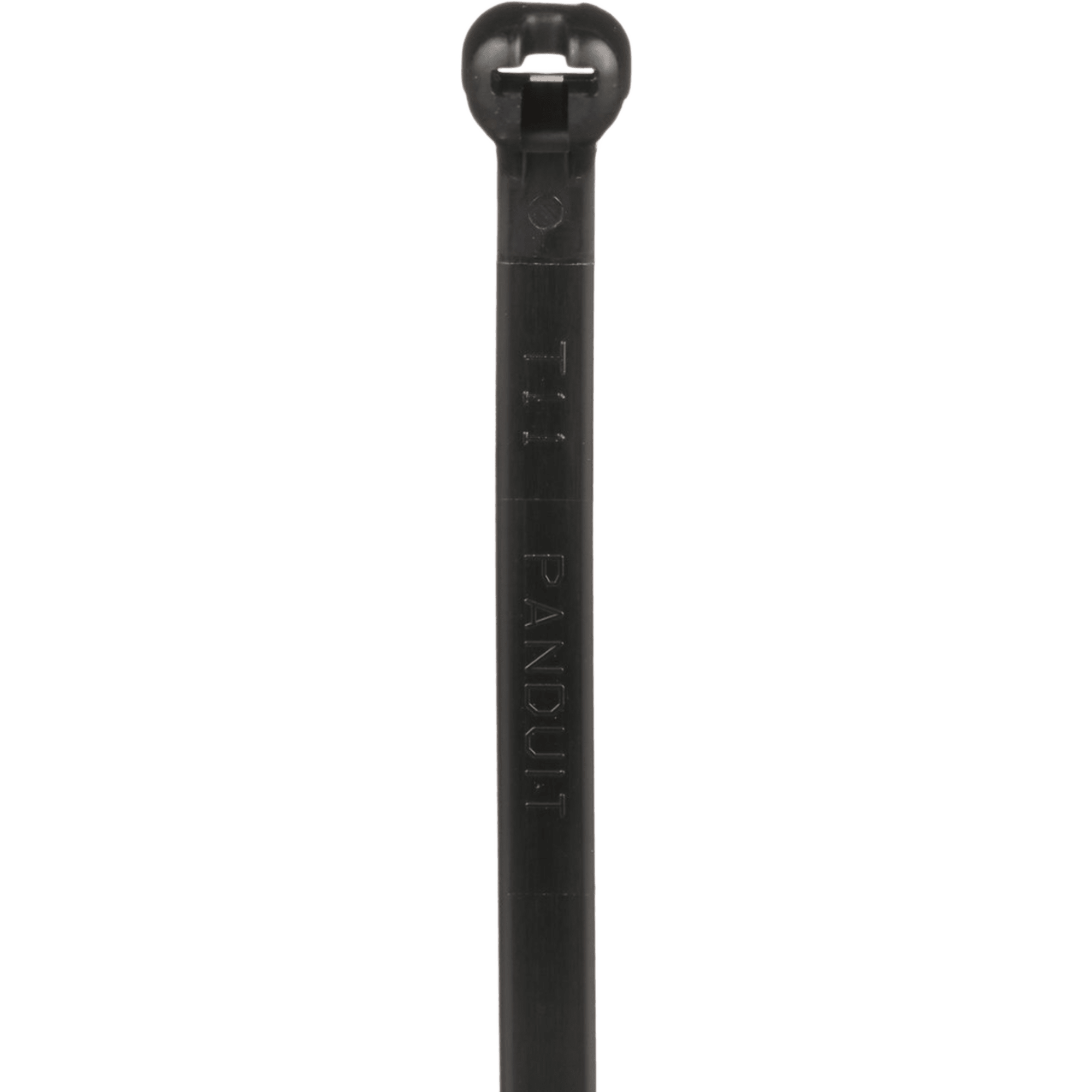 Cincho de Nylon 6.6 Dome-Top®, Con Lengüeta de Bloqueo de Acero Inoxidable, 203 mm largo x 4.7mm ancho, Color Negro, Exterior Resistente a Rayos UV, Paquete de 1000pz