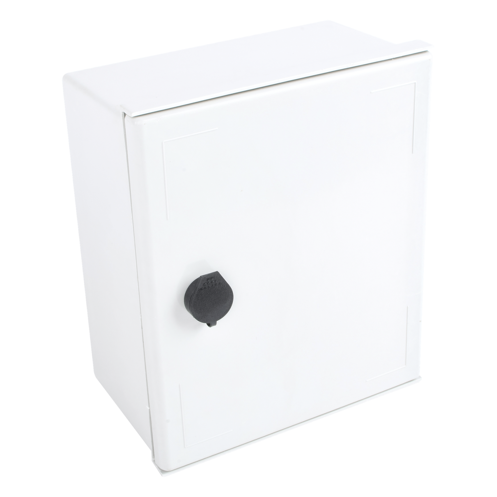 Gabinete de Poliéster / IP65 / 250 x 300 x 140 mm / Carga 30 kg / Placa Trasera Incluida / Cerradura con Llave — PRECISION · SKU PST-2530-14P