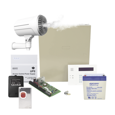Kit de Panel de Alarma VISTA48LA con Generador de Niebla SF501P / Todo incluido 