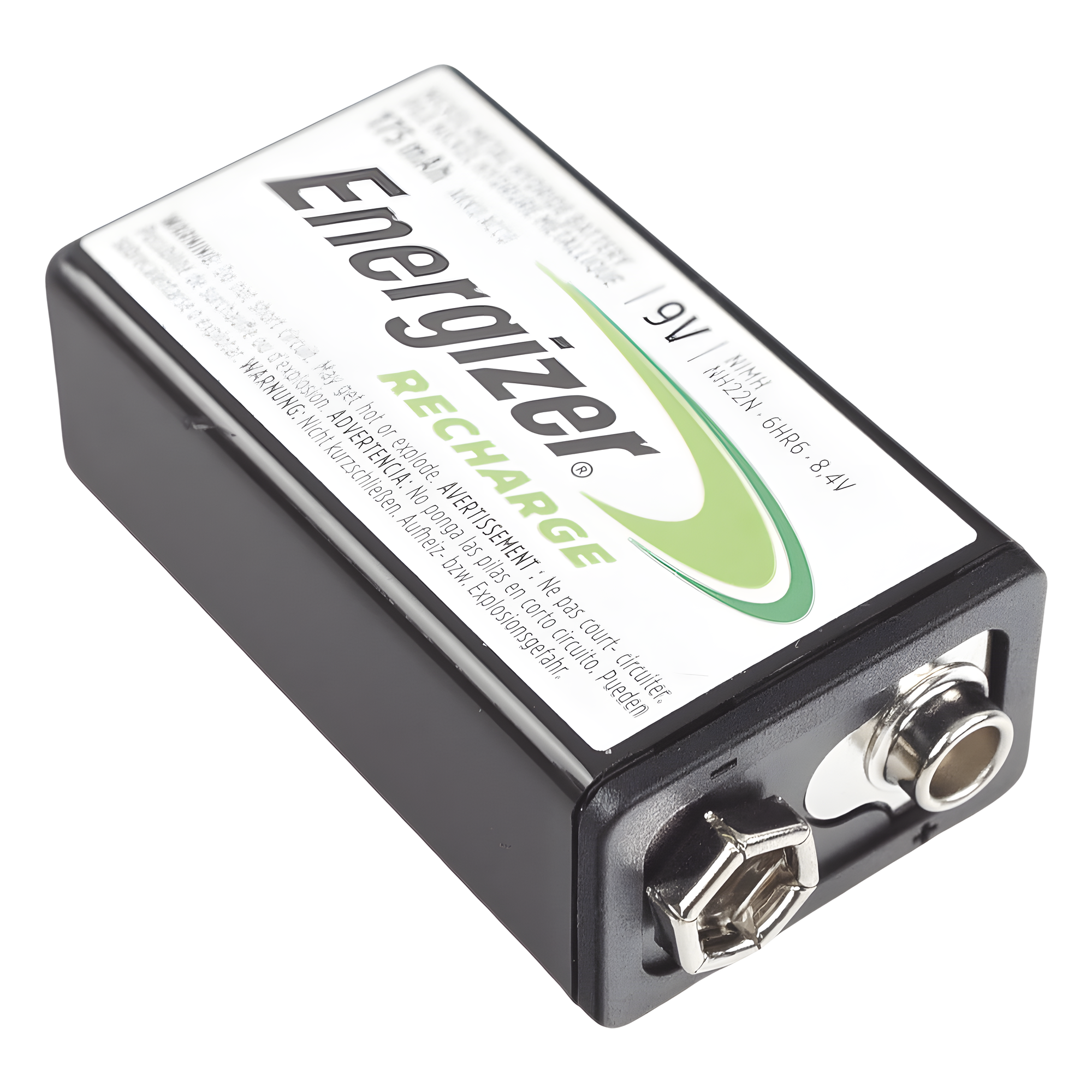 Batería Recargable Ni-MH / 9V / 175 mAh / 8.4V Nominal / Compacta — SYSCOM PARTS · SKU NH-22NBP