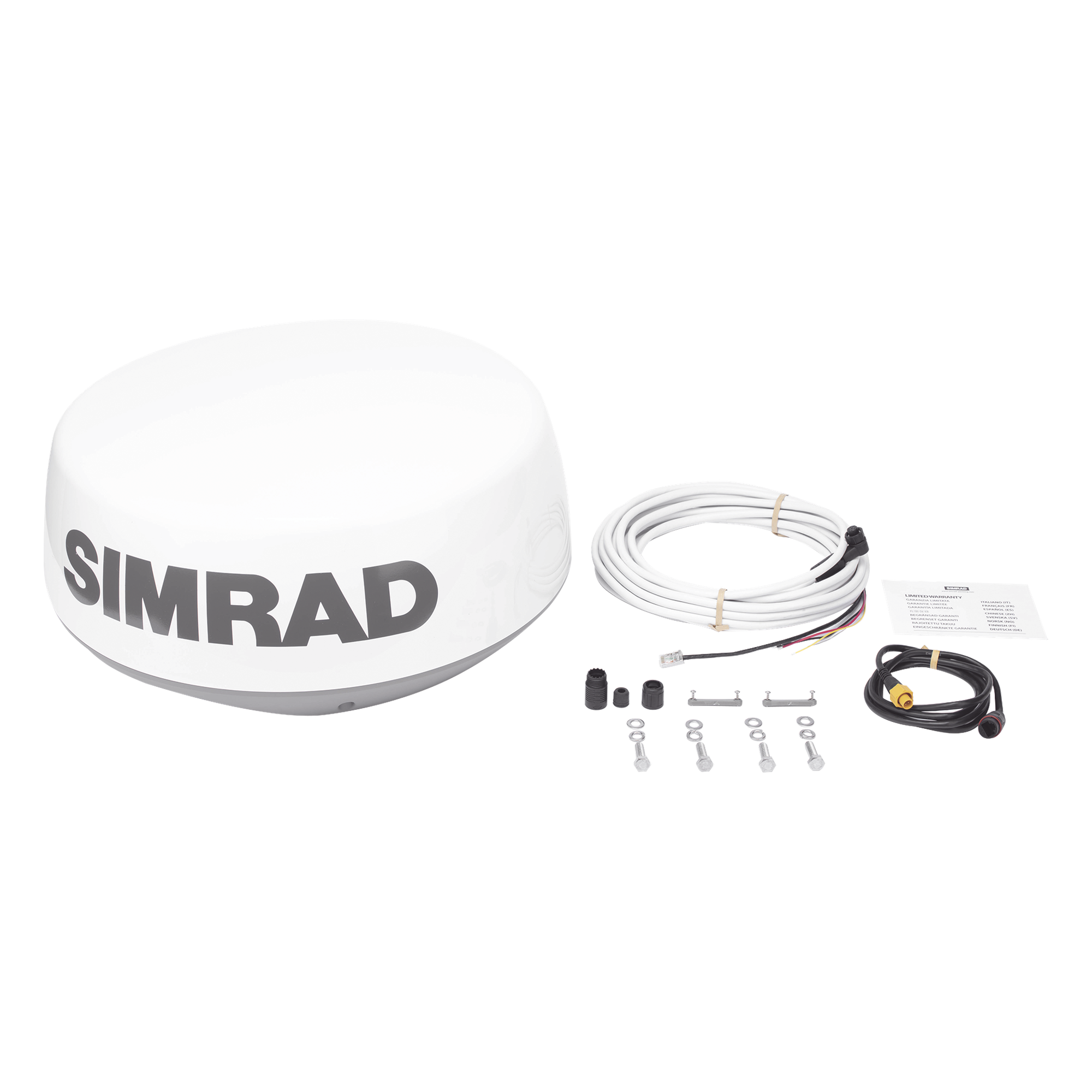 Radar Domo / Alcance 36 NM / Compresión de Pulso 25W / Rotación 60 RPM / ARPA / Bajo Consumo / 5.9 kg