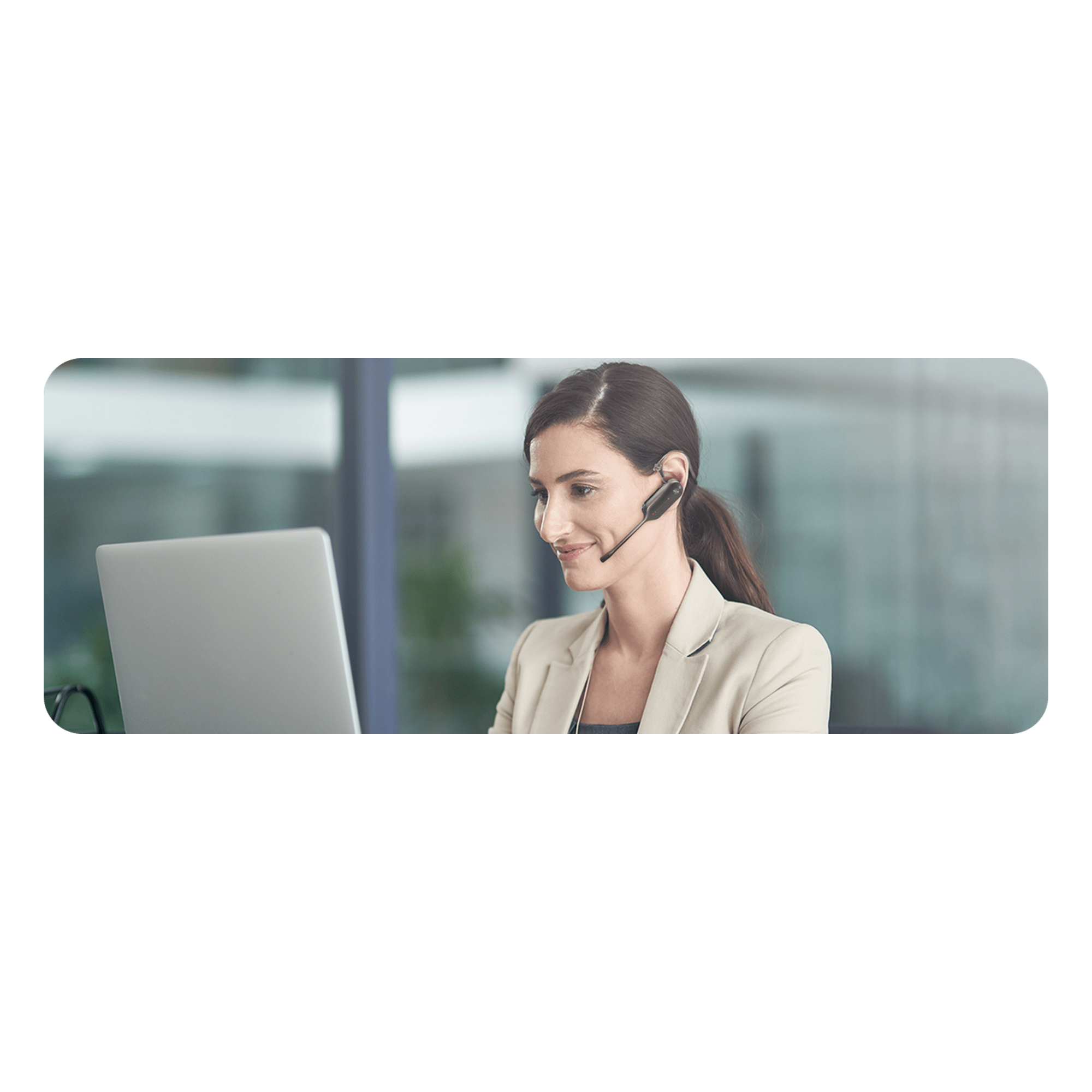 Auricular Inalámbrico DECT / Alcance 185 m (606.9 ft) / Cancelación de Ruido Acoustic Shield / Multidispositivo PC y Teléfono IP / 8 Horas de Conversación