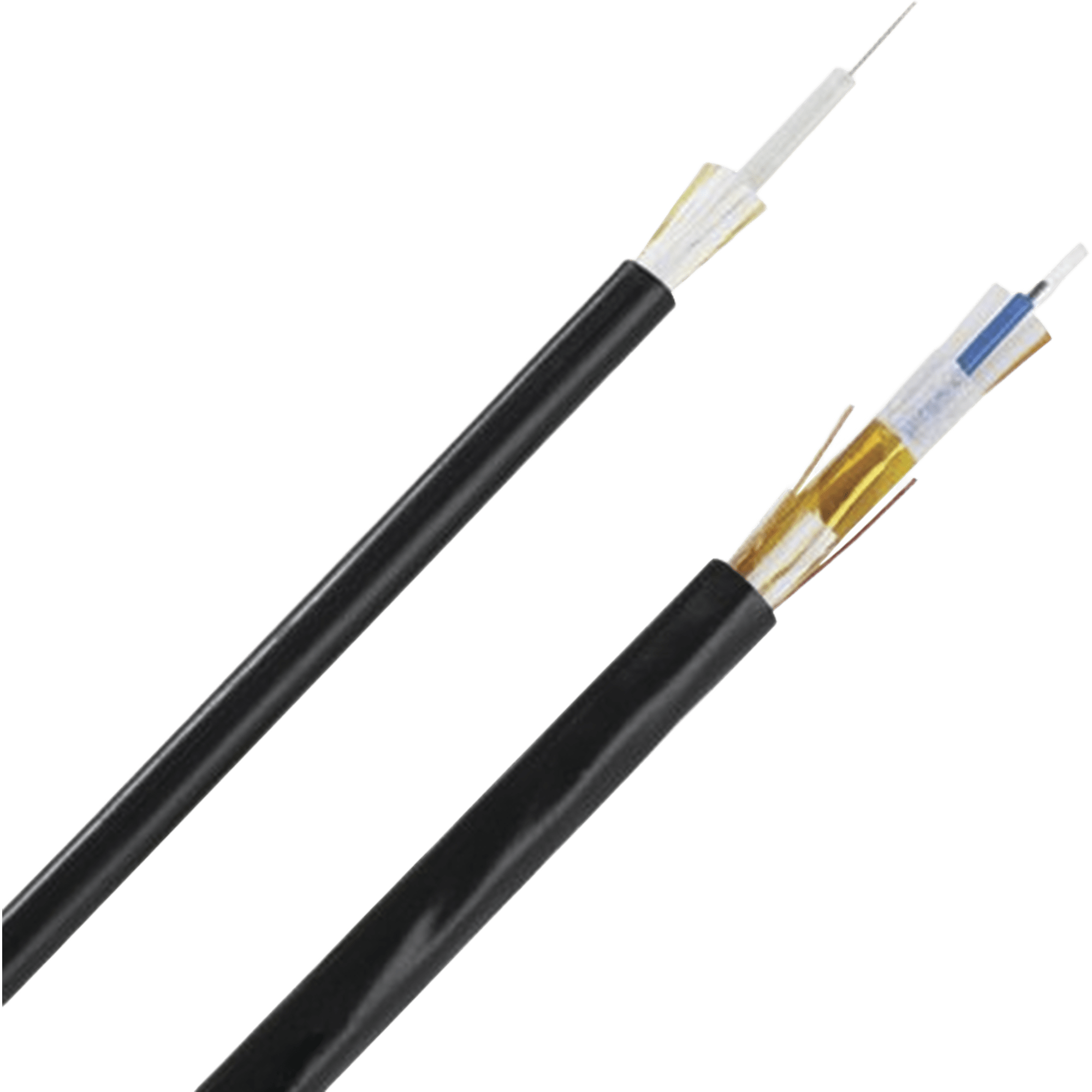 Cable de Fibra Óptica de 48 Hilos, Multimodo OM3 50/125 Optimizada, Interior/Exterior, Loose Tube 250um, No Conductiva (Dieléctrica), OFNR (Riser), Precio Por Metro