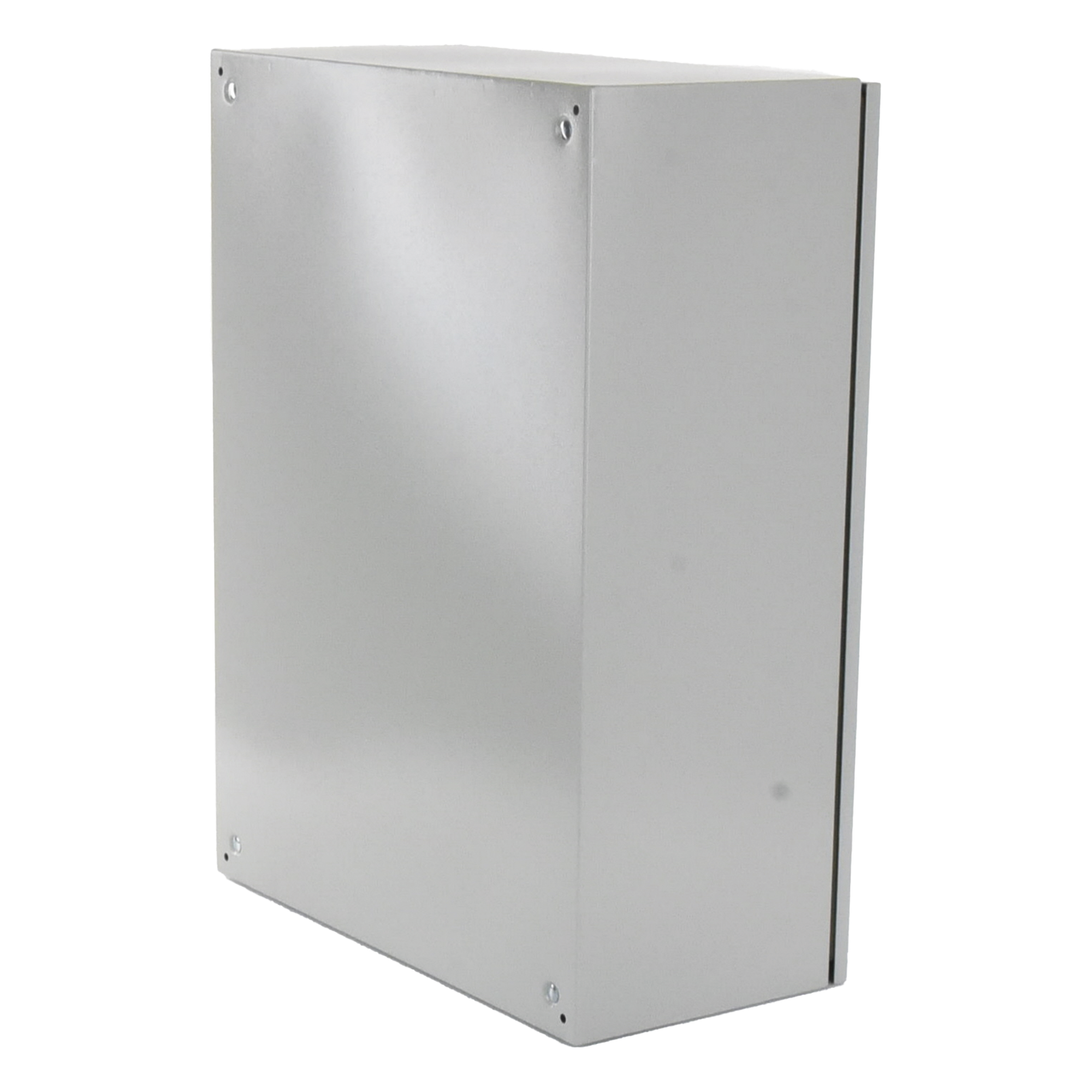Gabinete de Acero para Exterior / IP55 / IK10 / 600 x 800 x 300 mm (23.6 x 31.5 x 11.8 in) / Ventilación con Filtro / Placa Trasera Galvanizada