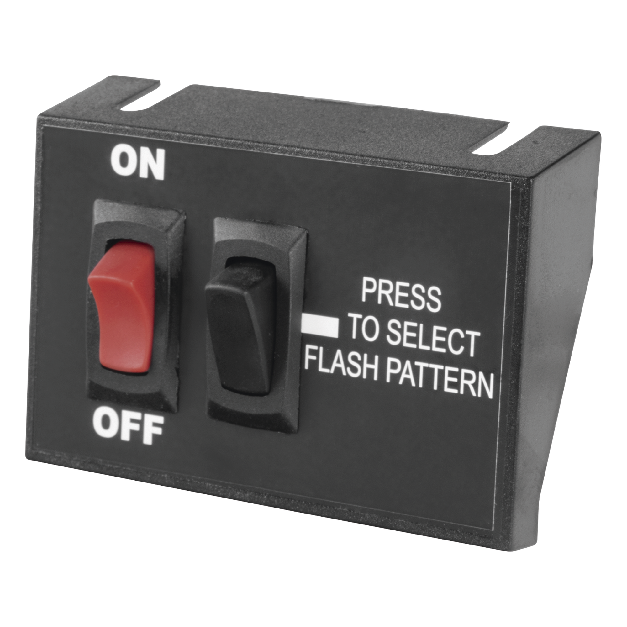 Controlador de Encendido/Apagado / Selector de Patrón Momentáneo / 12 VCC / 15 A / 3.5 x 2.15 pulgadas (8.89 x 5.48 cm) — ECCO · SKU SW99