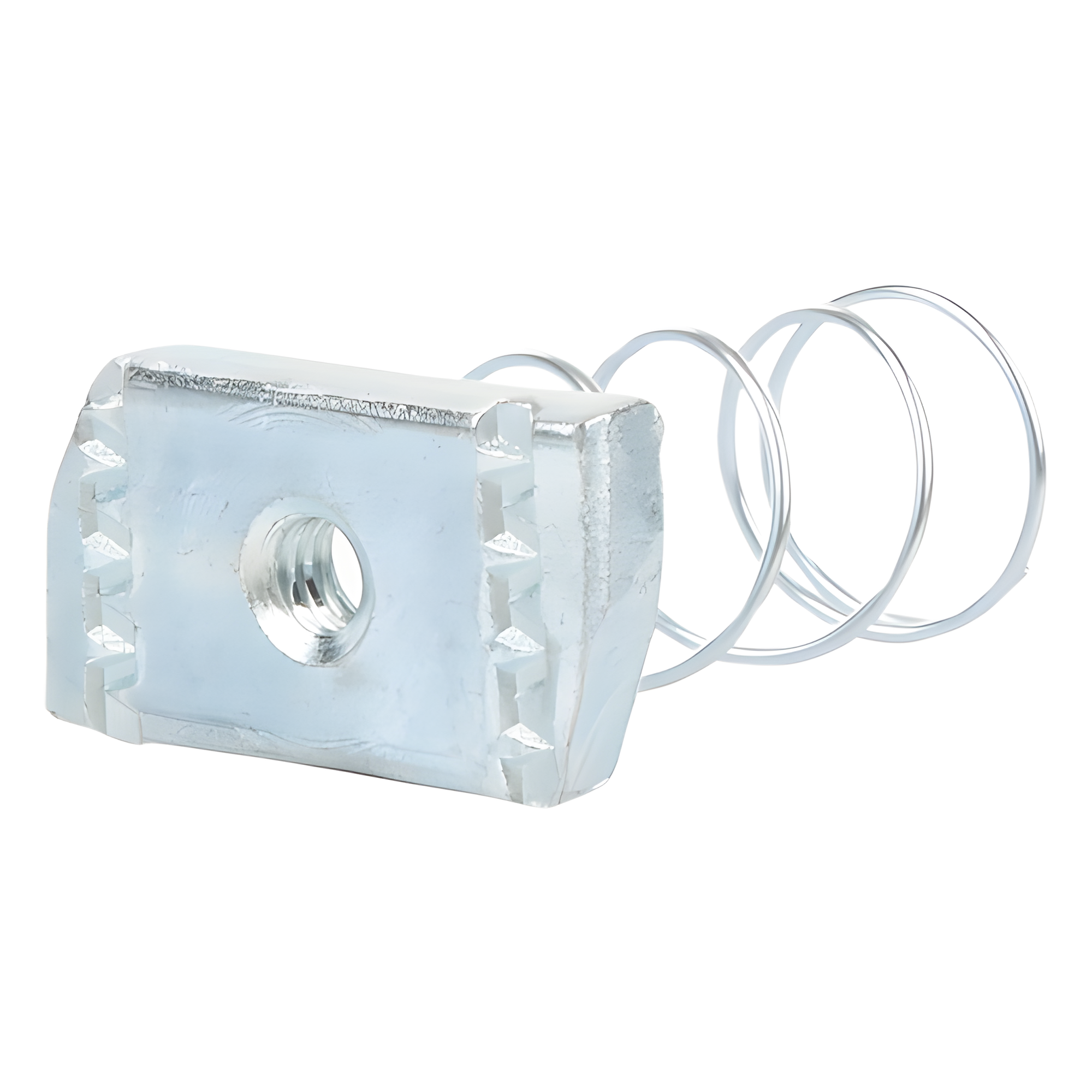 Tuerca con Resorte / 1/4 Pulgadas / Acero Inoxidable 304 / Ajuste Preciso / Resistente a Corrosión
