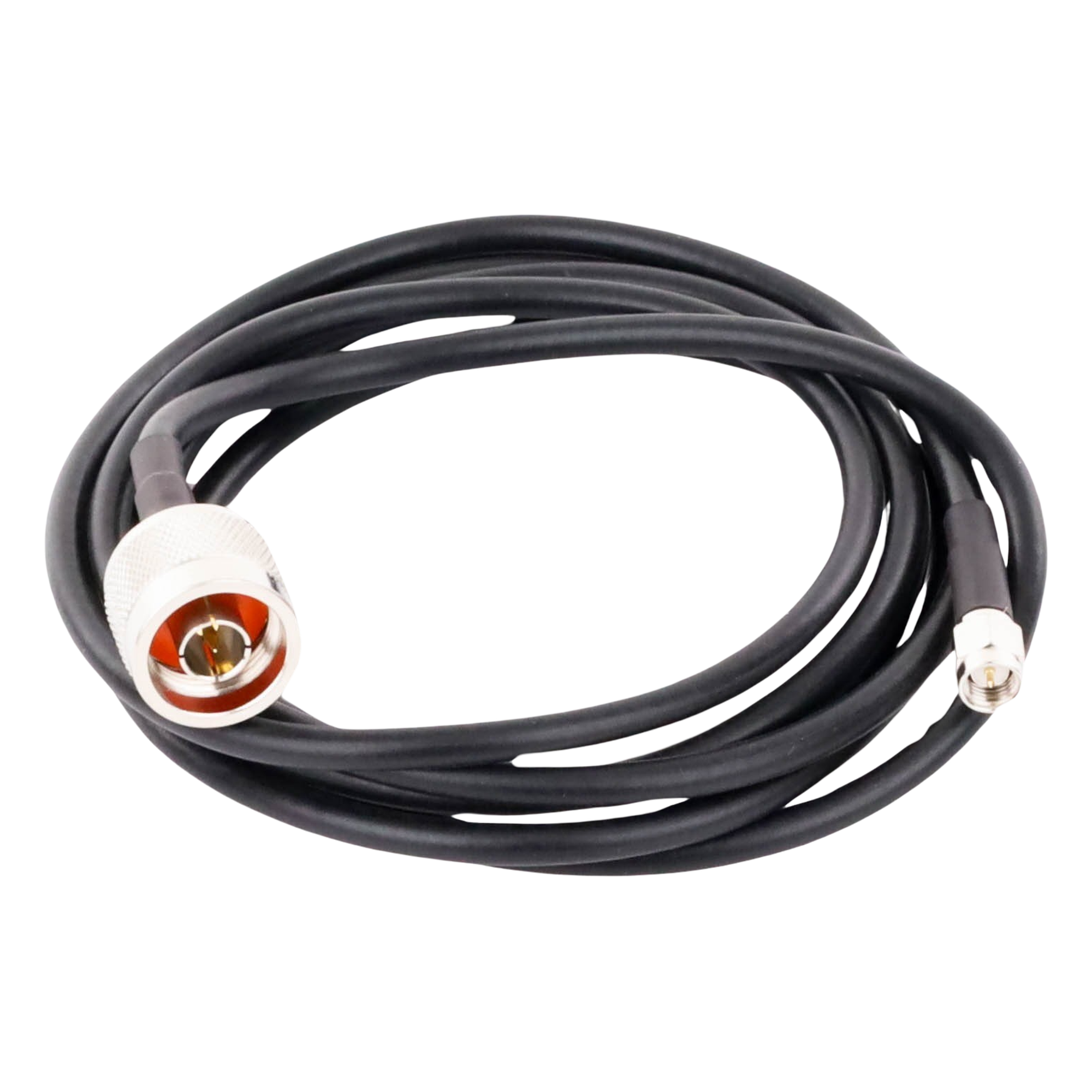 Jumper / 2 m (6.56 ft) / RG-58U / N Macho a SMA Macho / 50 Ω / 95% Blindaje Cobre