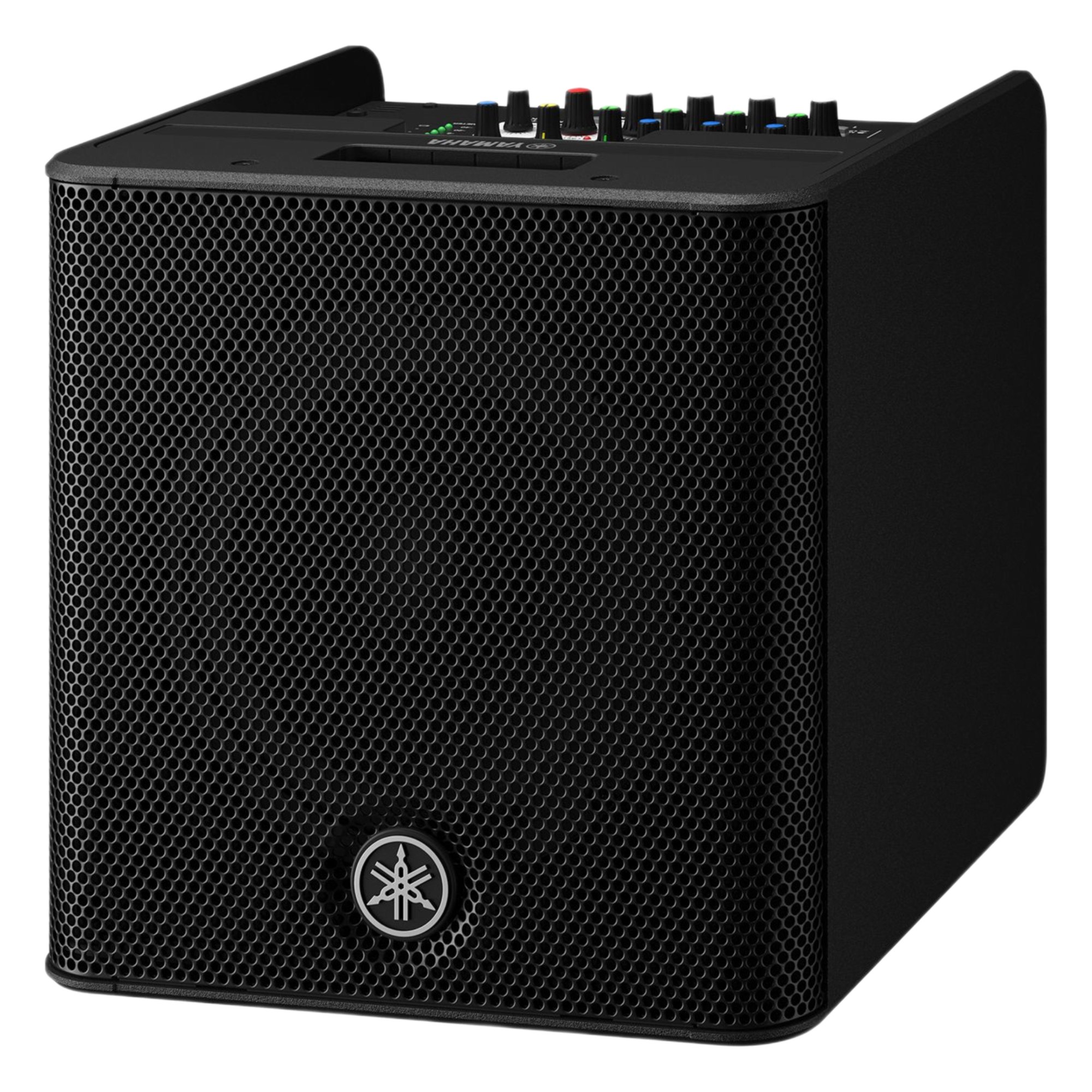 Sistema PA Portátil / 180 W Clase D / 2 Vías Coaxial 8" / Mixer 5 Canales / Batería 79.92 Wh / 10 h Autonomía / Bluetooth — YAMAHA · SKU STAGEPAS200-BTR