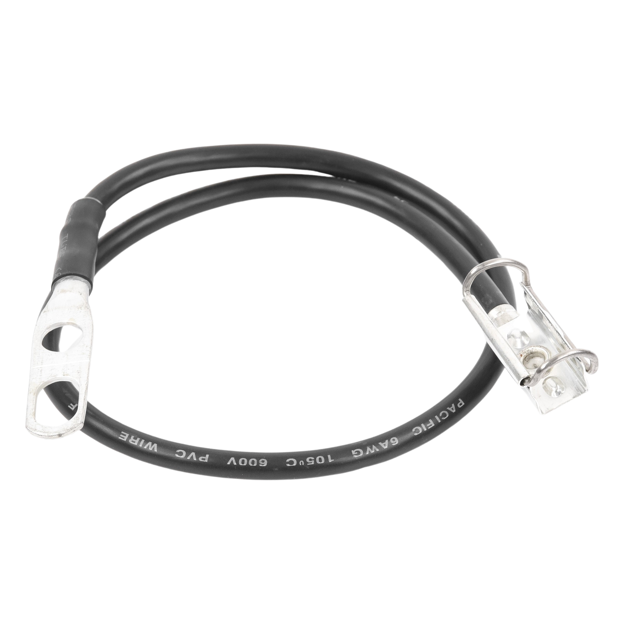 Kit de Aterrizaje para Cable Coaxial 1/2" / Longitud 24" (2 ft) / Acero Inoxidable / Terminal Dual / MIL-STD e IEC