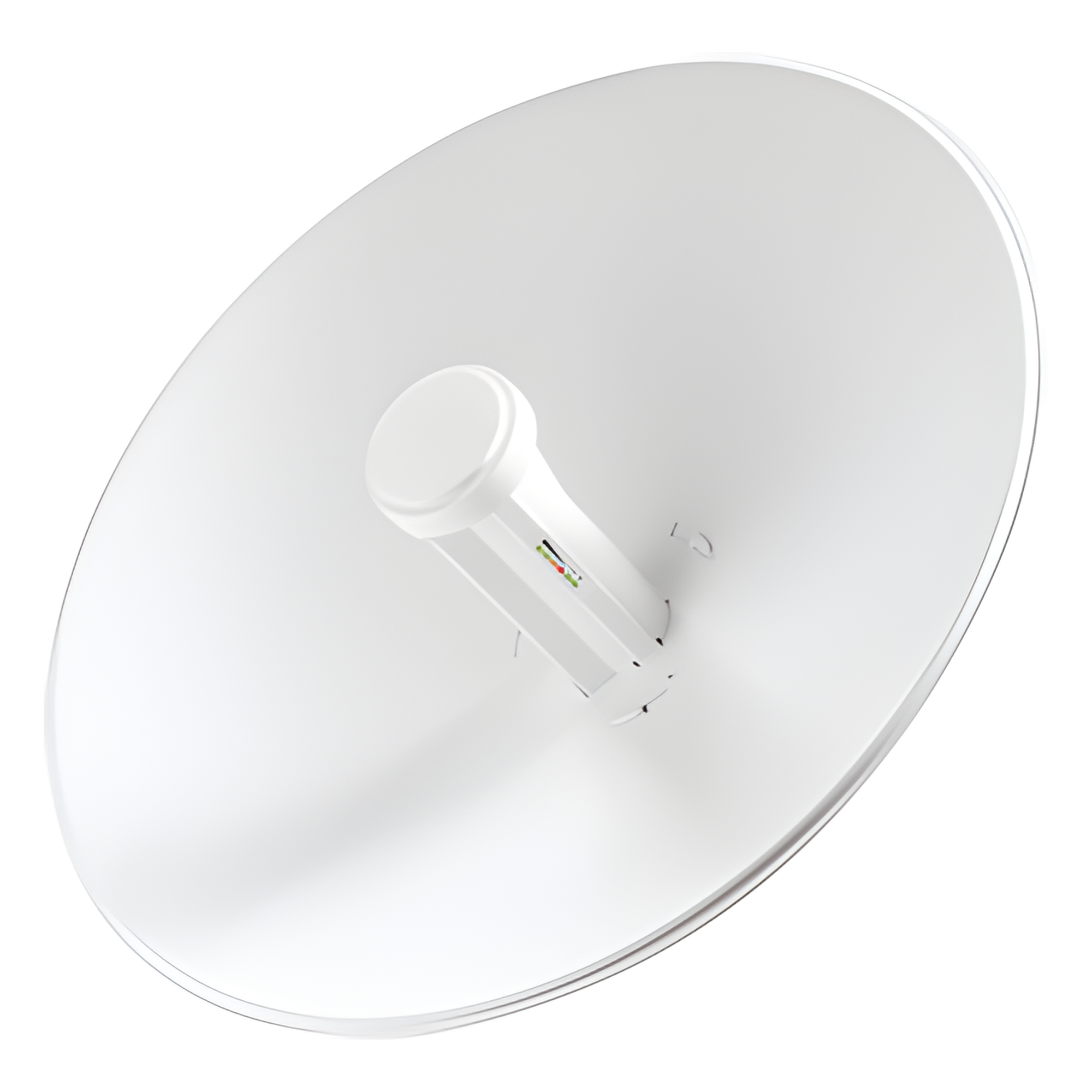 Radio puente inalámbrico / 5 GHz / 150 Mbps / Antena plato 22 dBi / 10.7 x 10.7 x 10.1 pulgadas / PoE 24V — UBIQUITI · SKU PBE-M5-300
