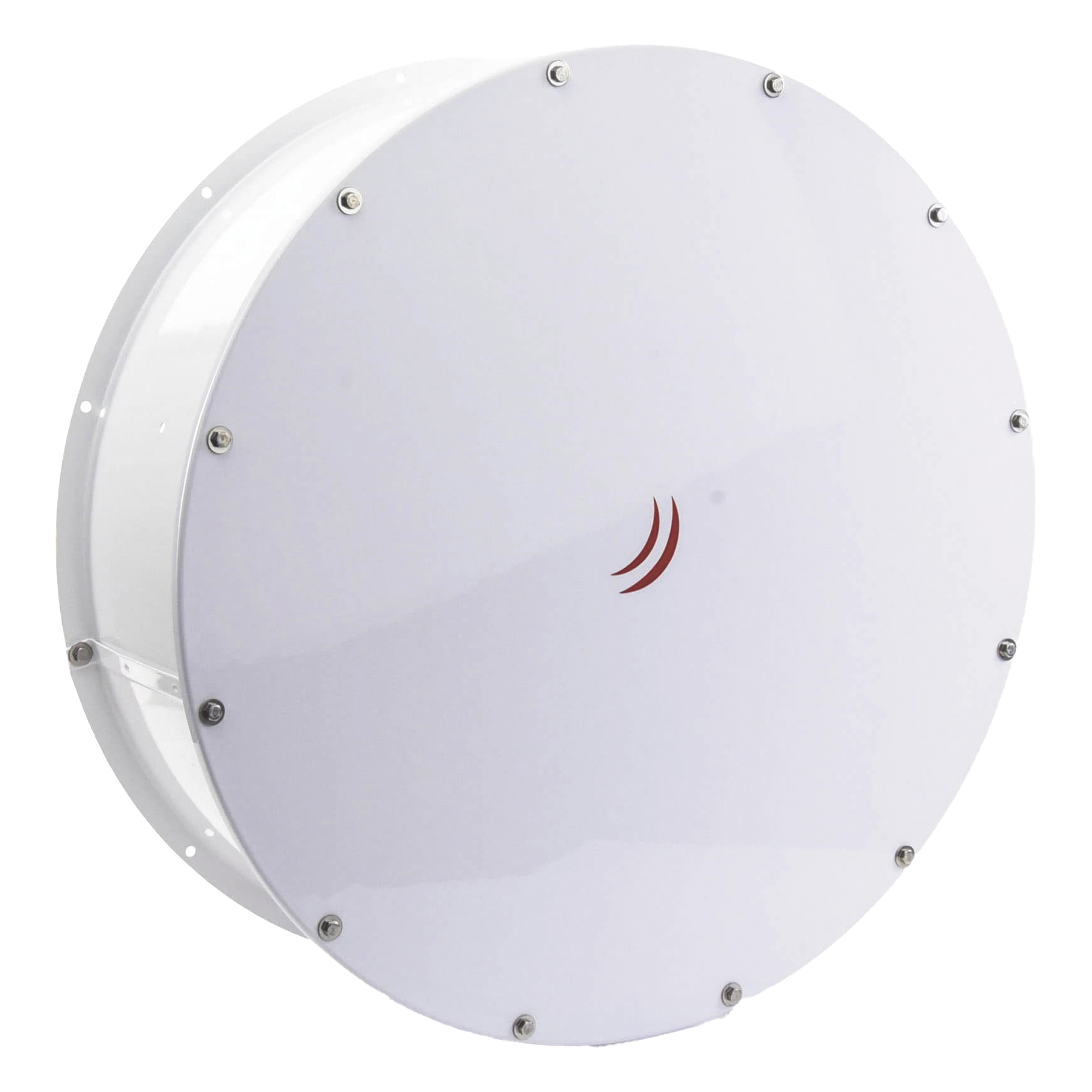 Anillo Aislante para Antenas / 700x700x220mm / 2.95 kg / Aluminio Anticorrosivo / 22 dB Selectividad Adicional — MIKROTIK · SKU SLEEVE30