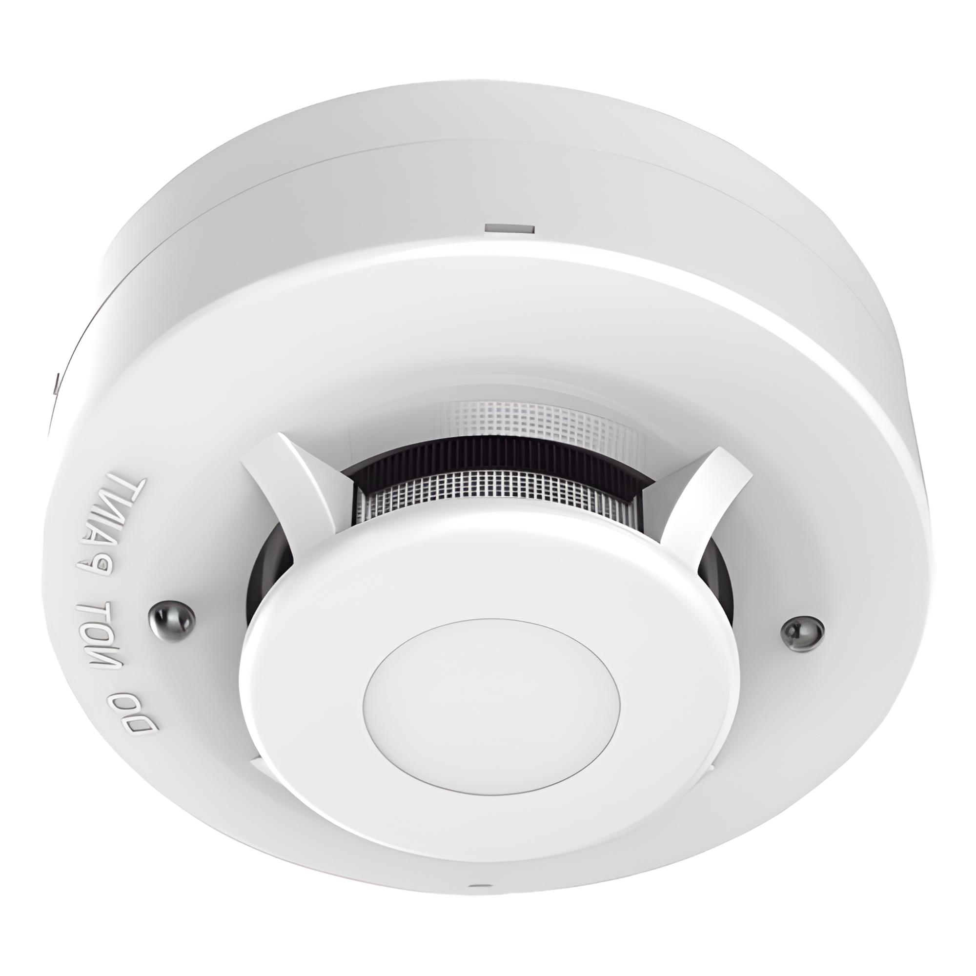 Detector de Humo Fotoeléctrico / 4 Hilos / DC 12 V / LED Duales 360° / Umbral 0.10 a 0.16 dB/m / Perfil Bajo 35 mm — HIKVISION · SKU DS-PDSMK-4
