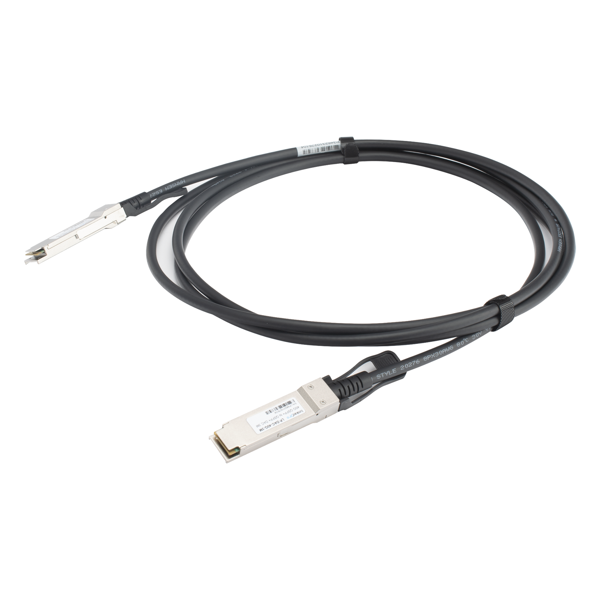 Cable DAC QSFP+ / 40 Gbps Full Duplex / Pasivo Twinax / 3 m (9.84 ft) / Compatible Multimarca — LINKEDPRO BY EPCOM · SKU LP-DAC-40G-3M