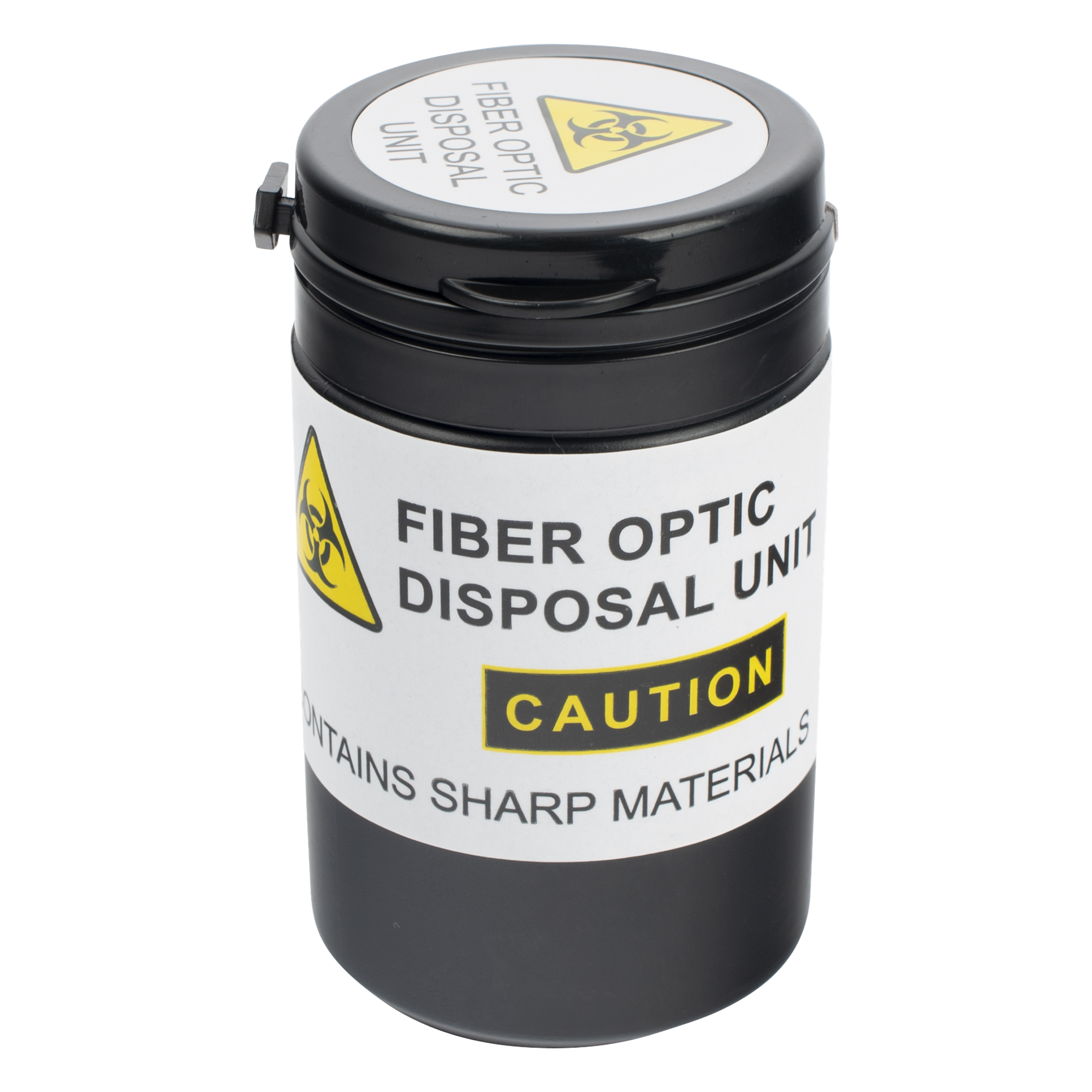 Bote para Deshechos de Fibra Óptica / 75 mm x 43 mm / PE / 80 ml / 2.95 x 1.69 in — LINKEDPRO BY EPCOM · SKU LP-BDFO