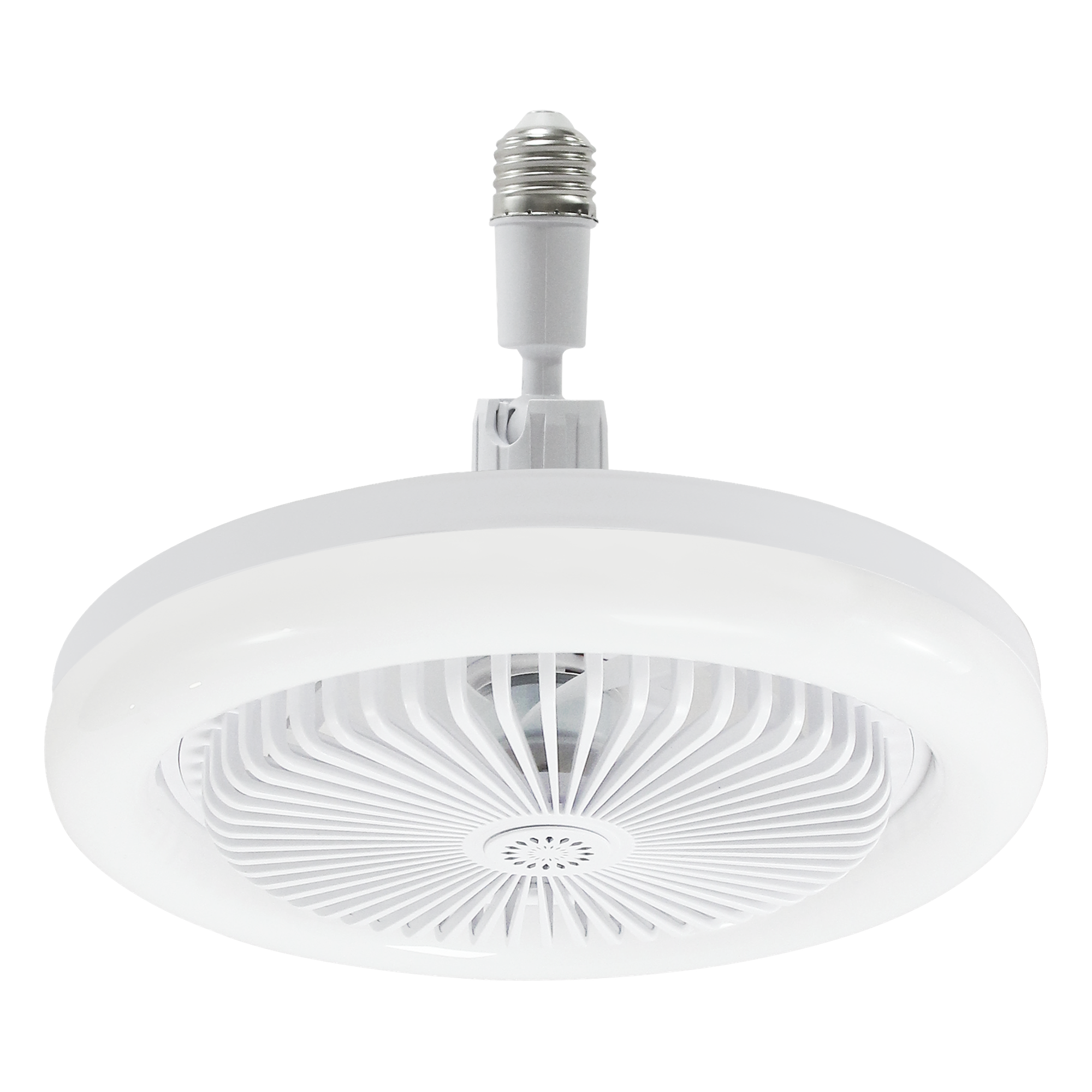 Ventilador de Techo con Luminario LED / 40 W / 3 Velocidades / 3 Tonos de Luz 2700-6500 K / Diámetro 250 mm / Dimeable / Control Remoto — JWJ · SKU JLV-0112