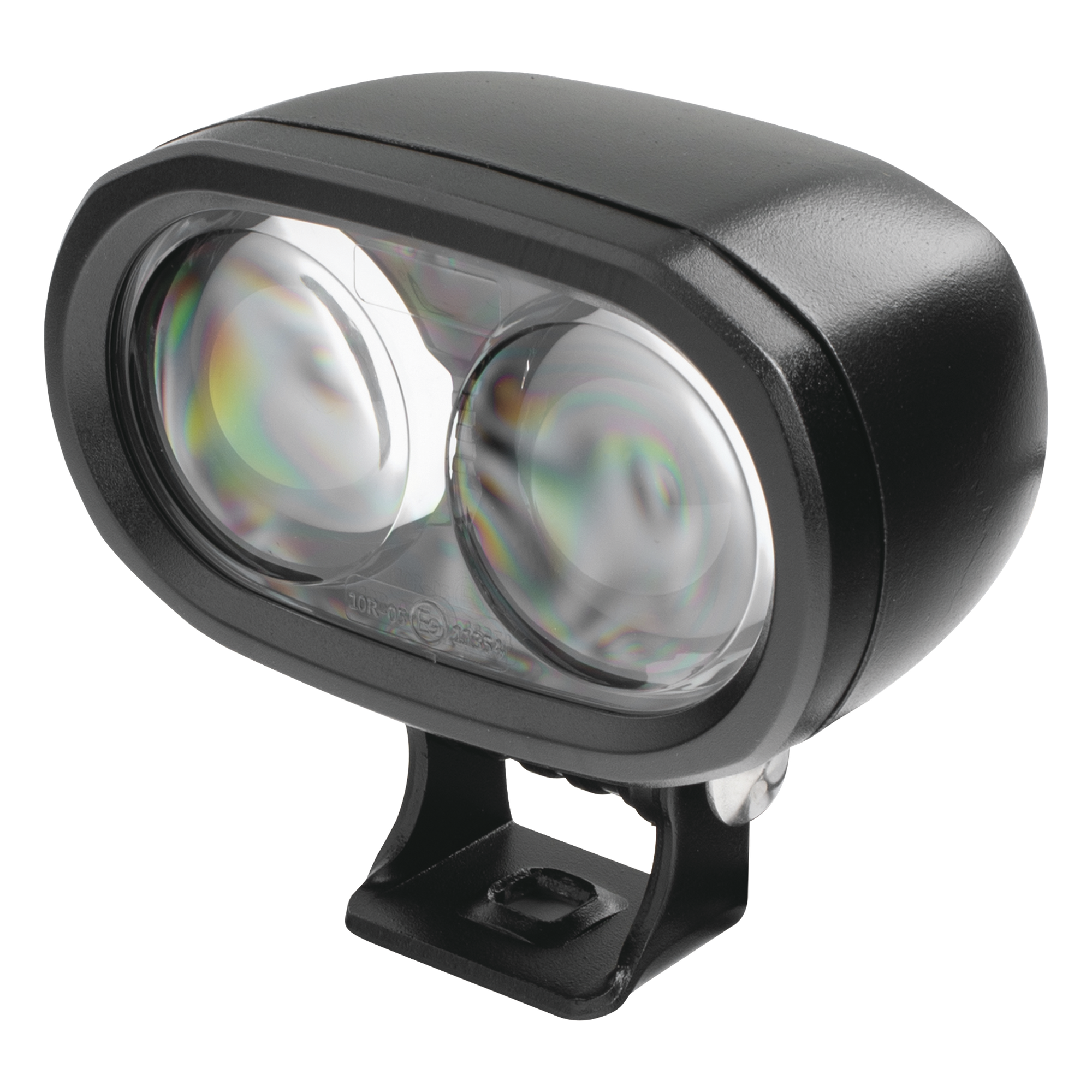 Luz LED de Advertencia Peatonal / Punto Azul Proyectado / 12-80 VCC / IP67 / Aluminio y Policarbonato / 4.7 x 4.1 x 2.6 in — ECCO · SKU EW2002-B