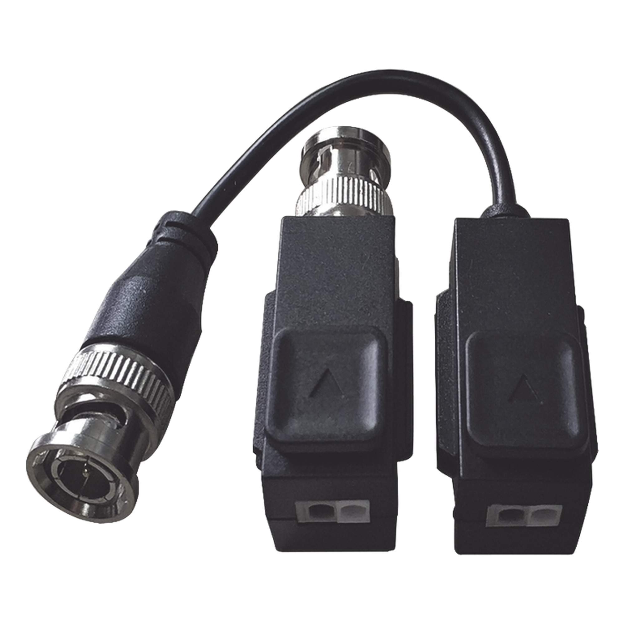 Transceptor de Video Pasivo / Hasta 8 MP (4K) / Distancia 400 m (1312.3 ft) / Inmunidad 60 dB / Audio por Coaxitron / Push Button — HiLook by HIKVISION · SKU BL-1H18