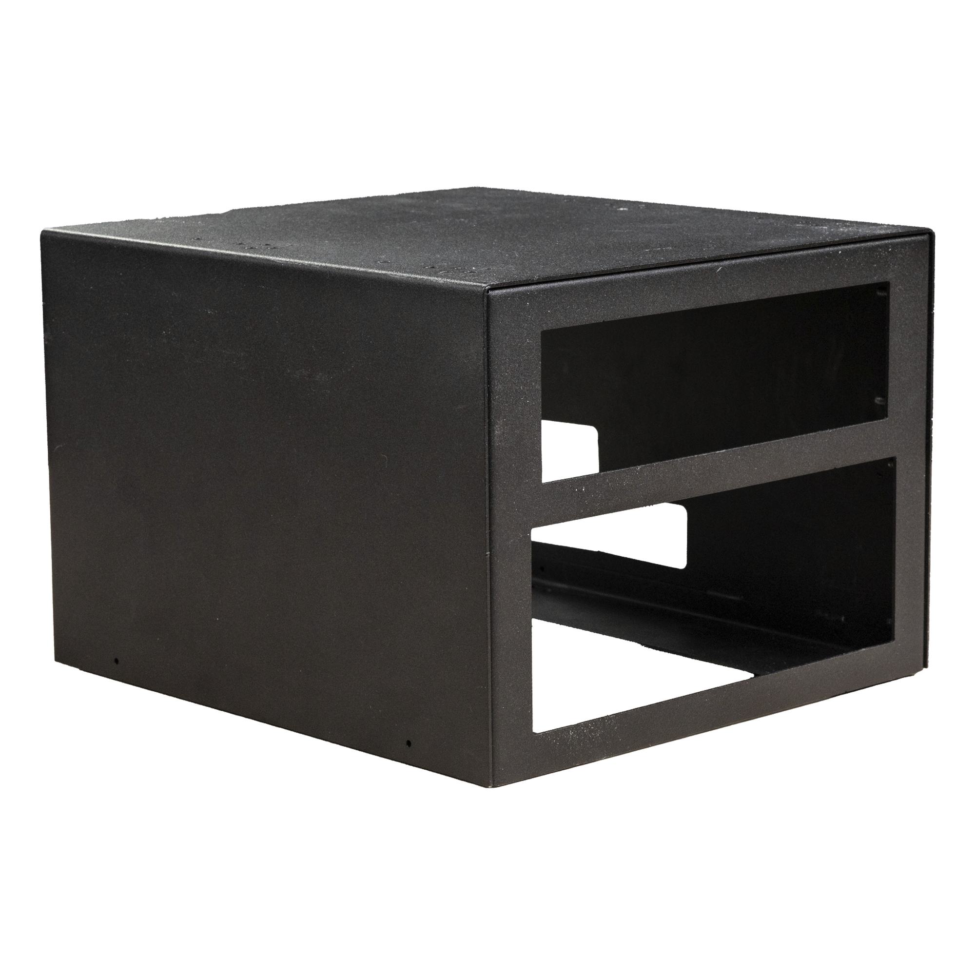 Gabinete Universal Metálico / Montaje Radio Base y Fuente / Compatible Kenwood e Icom / Sujeción Reforzada 16 Tornillos