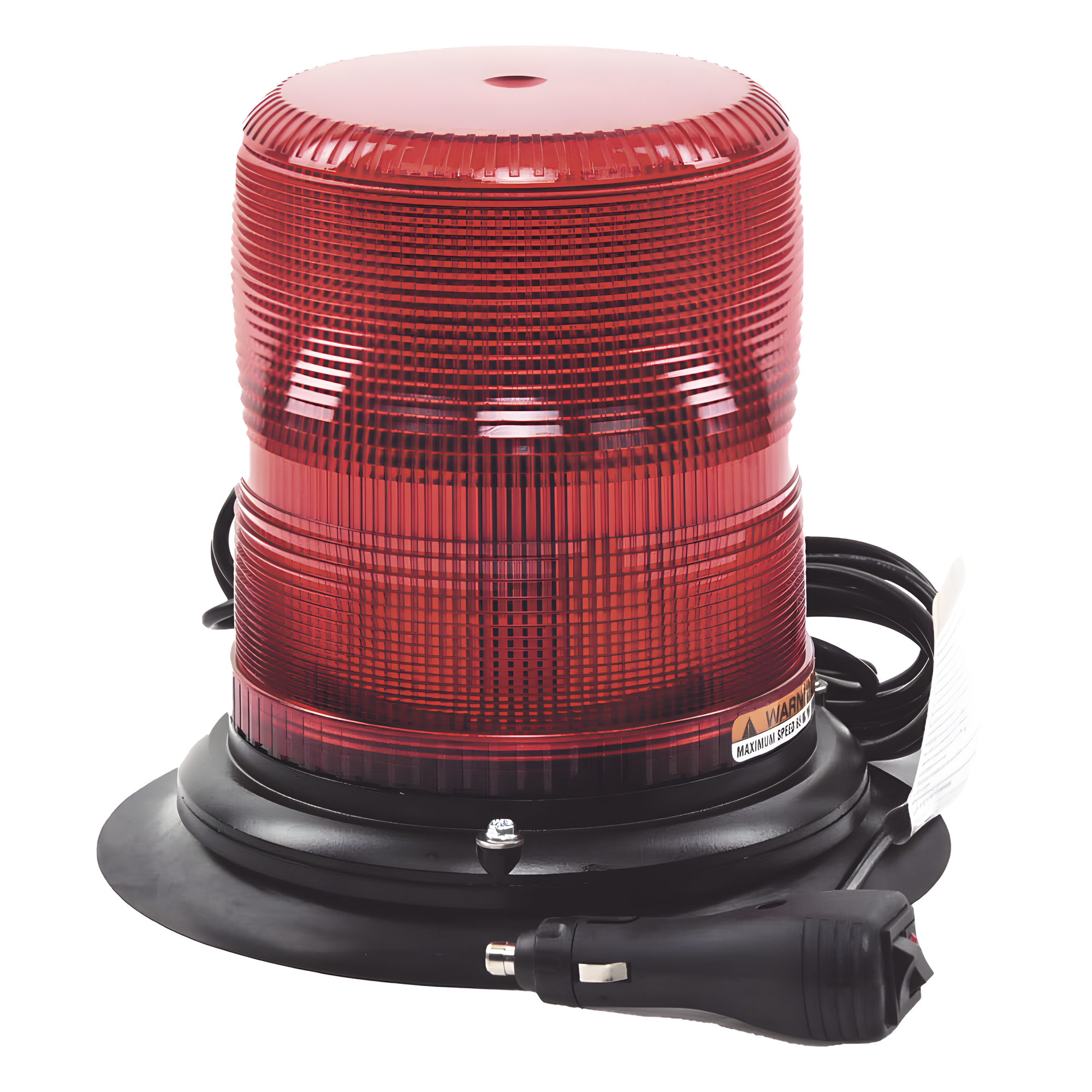 Baliza LED de Advertencia / SAE Clase I / 12-24 VDC / 11 Patrones de Destello / Montaje Magnético / 7" de Altura