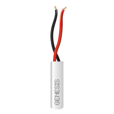 Cable para Alarma / 2x22 AWG / Riser FT4 / 305 m (1000 ft) / CL3R FPLR CMR / -20°C a 75°C — GENESIS · SKU 2102-1101/1000