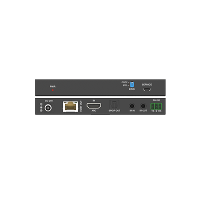 Kit Extensor HDMI | HDBaseT | 70m en 4K@60Hz | Cat5e/6 | Gestión Avanzada EDID | Soporta ARC | Control IR Bidireccional | RS232 | PoC