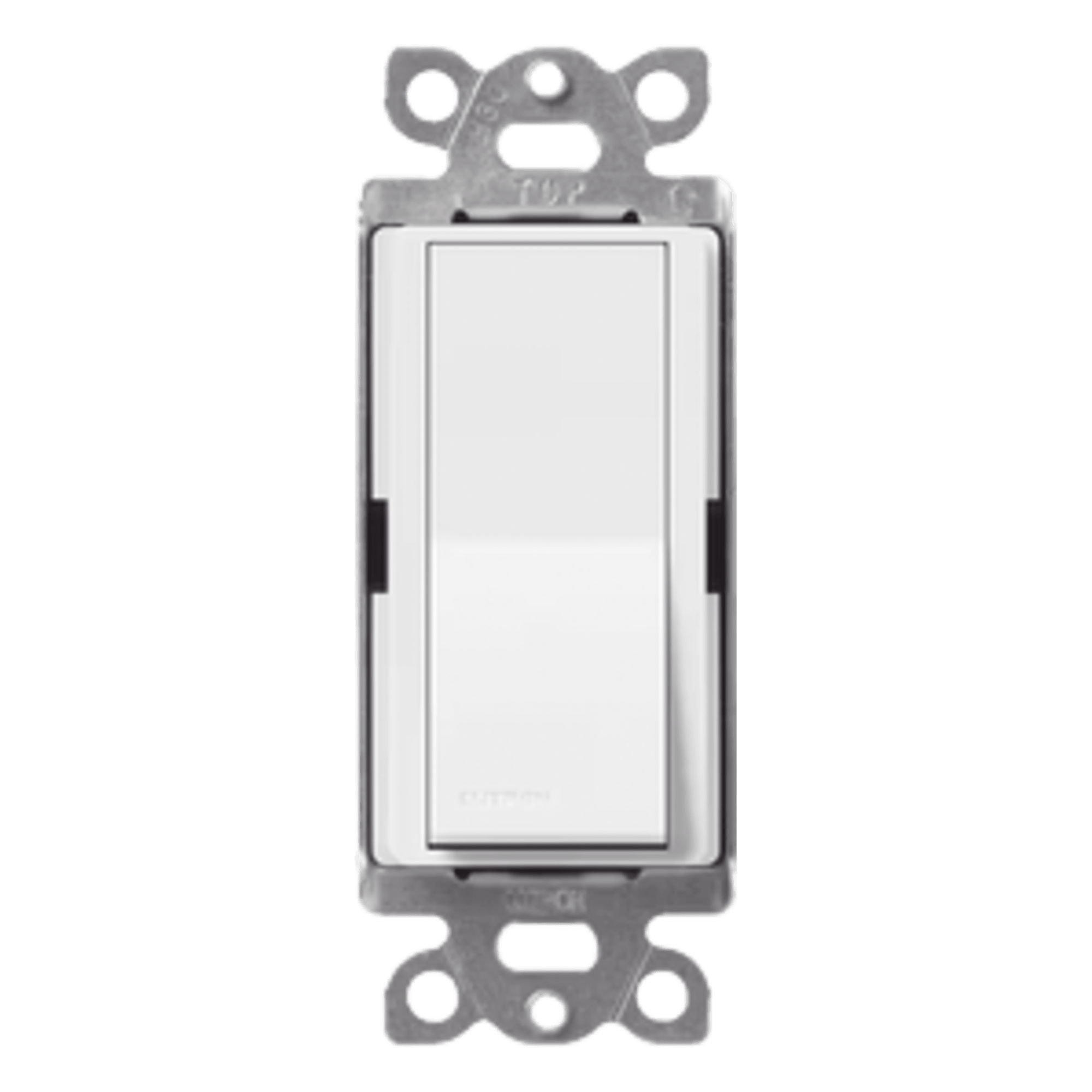 Interruptor de Pared Unipolar / 15 A / 120/277 V / Accionamiento Paleta / Acabado Snow Satinado — LUTRON ELECTRONICS · SKU SC1PSSWL