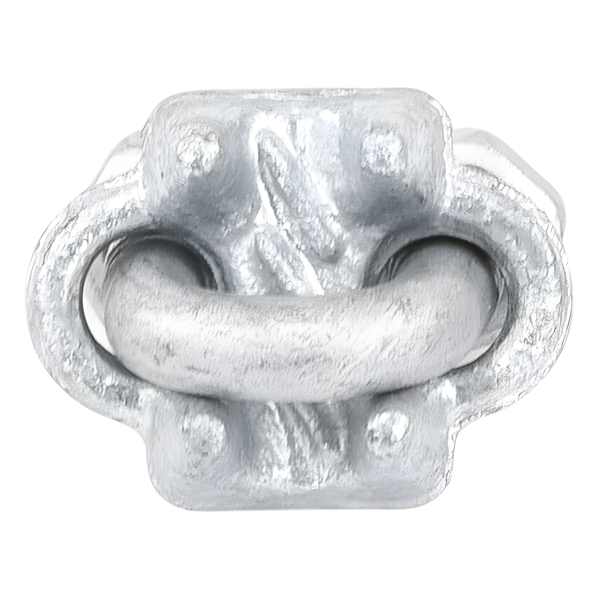 Nudo Perro Abrazadera / Acero Forjado / Cable 5/16" / Galvanizado en Caliente / Torque 50 N.m