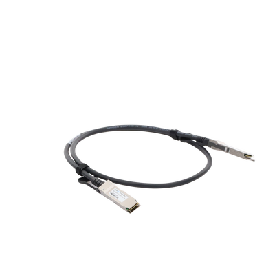Cable DAC QSFP+ de 40 Gbps a 40 Gbps / Passive Direct Attach Copper Twinax Cable / Longitud: 1 metros