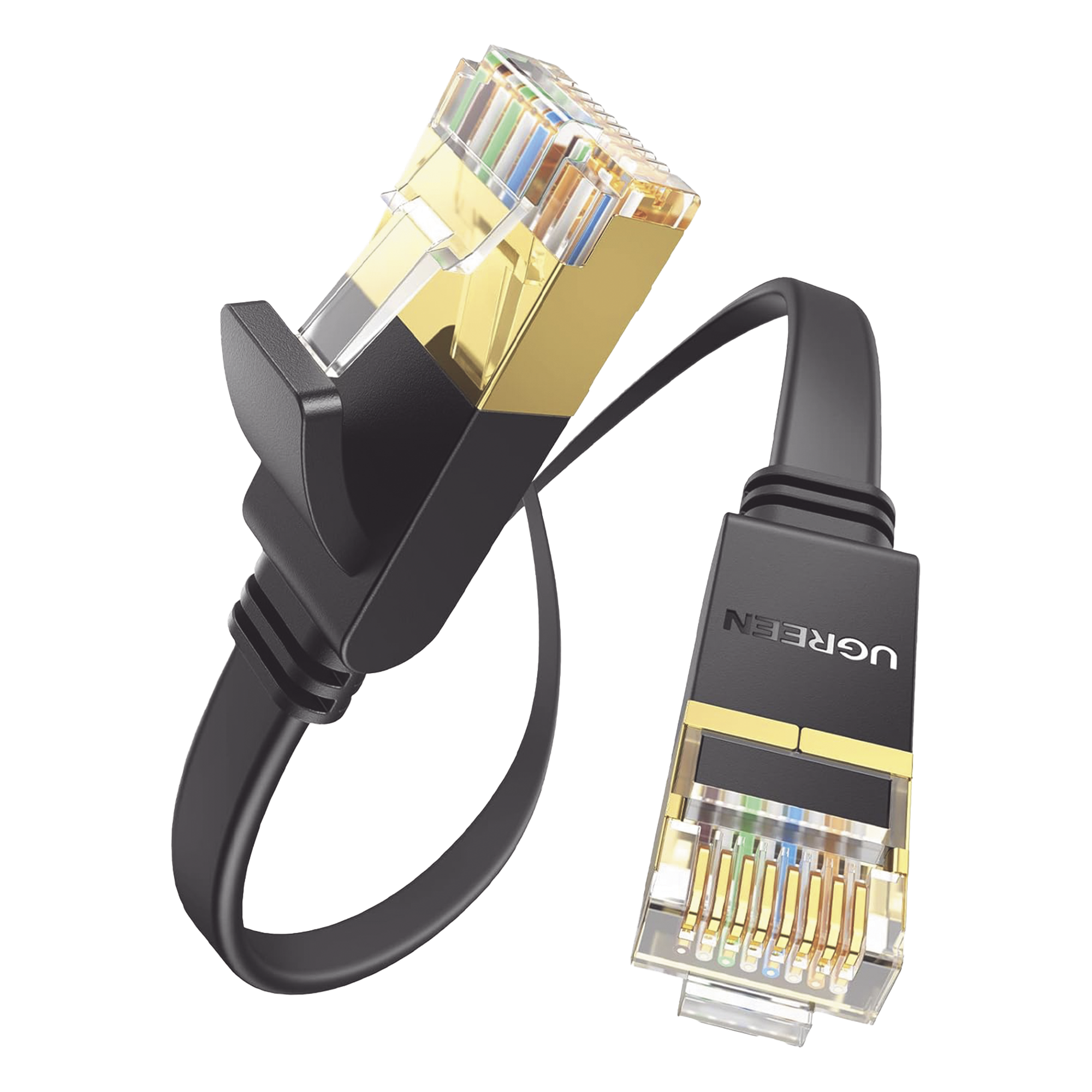 Cable Ethernet Plano Cat7 U/FTP / 10 Gigabit / 600MHz / 3 Metros (9.84 Pies)