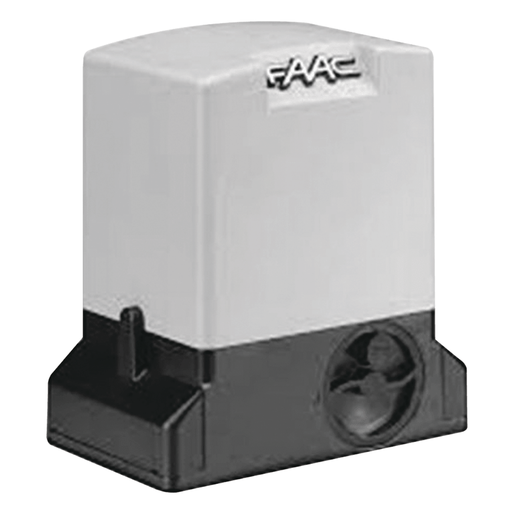 Operador para Puerta Corrediza / 500 kg / Hoja 15 m (49.2 ft) / Velocidad 12 m/min / IP44 / 110V — FAAC · SKU 10563037