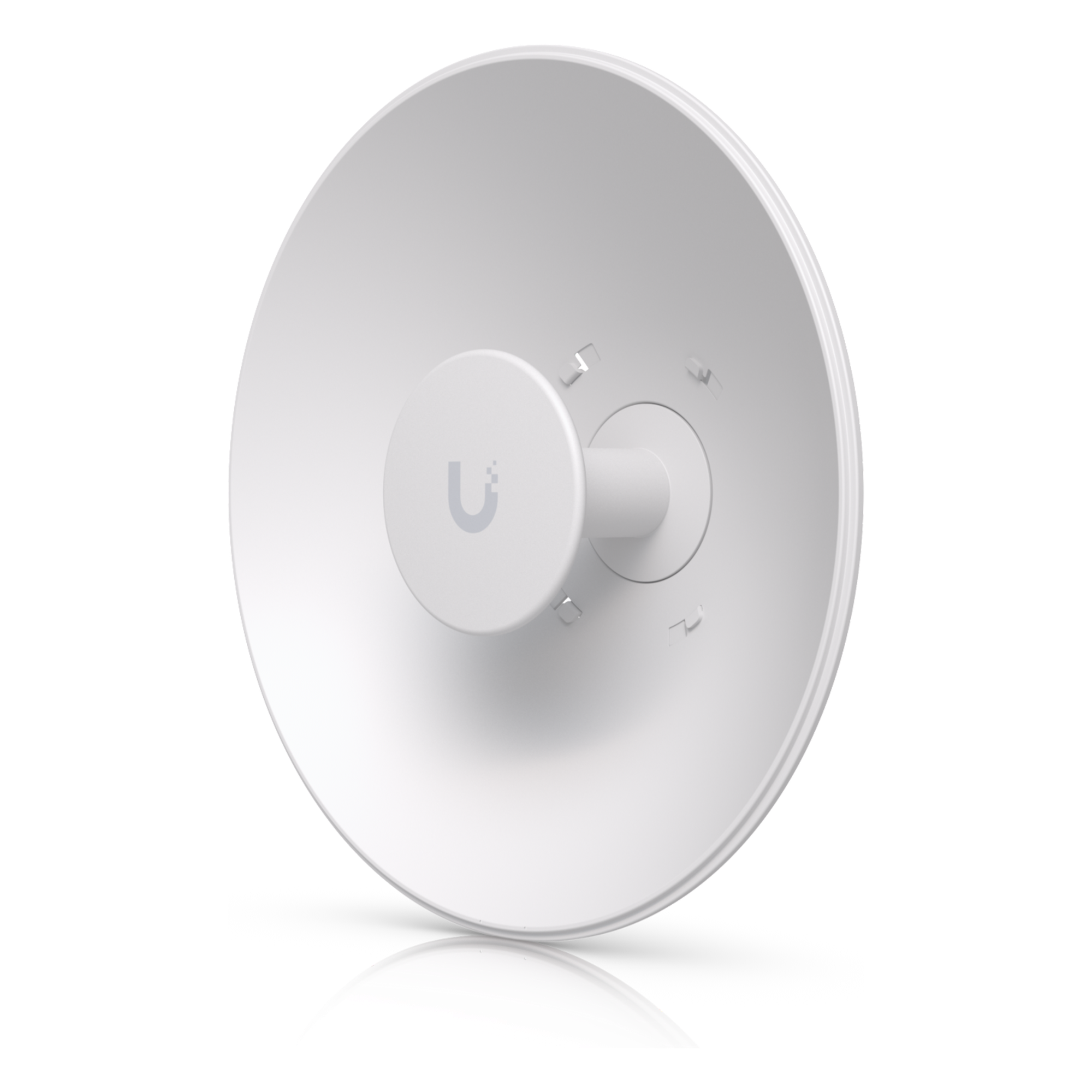 Antena Direccional Tipo Plato / 26 dBi / Frecuencia 5150 a 6875 MHz / Resistencia Viento 200 km/h (124.3 mph) / IPx6 / Montaje Directo Radio — UBIQUITI · SKU UISP-DISH-MINI