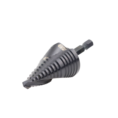 Broca Escalonada 12 en 1, de Liberación Rápida, Acanaladura en Espiral, produce Agujeros de 2-3 cm e Intermedios. 10x más Durable