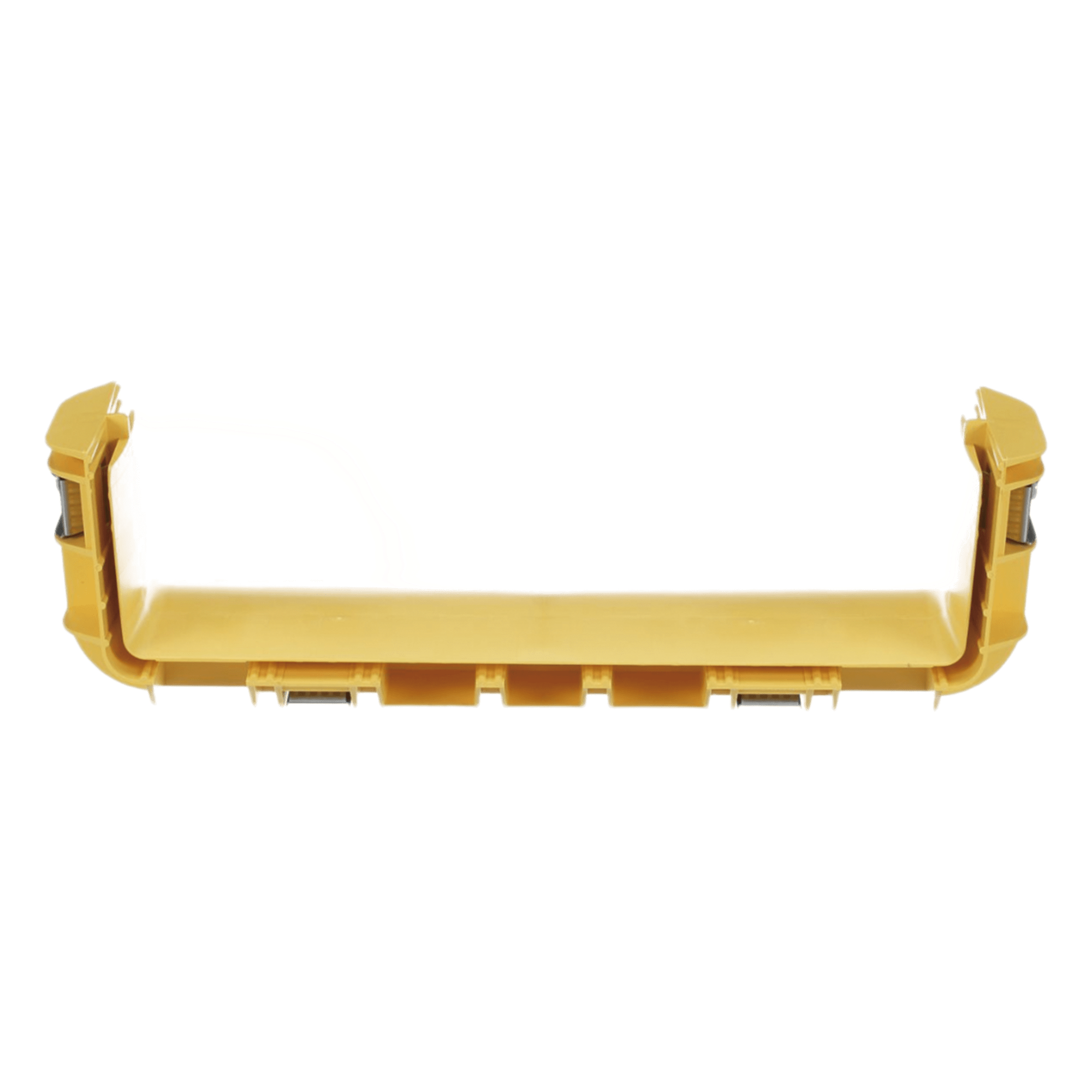 Acoplador Recto para Canaleta / 12 x 4 pulgadas (305 x 102 mm) / Sin Herramientas / ABS / Color Amarillo / 111.8 mm de Altura — PANDUIT · SKU FRBC12X4LYL