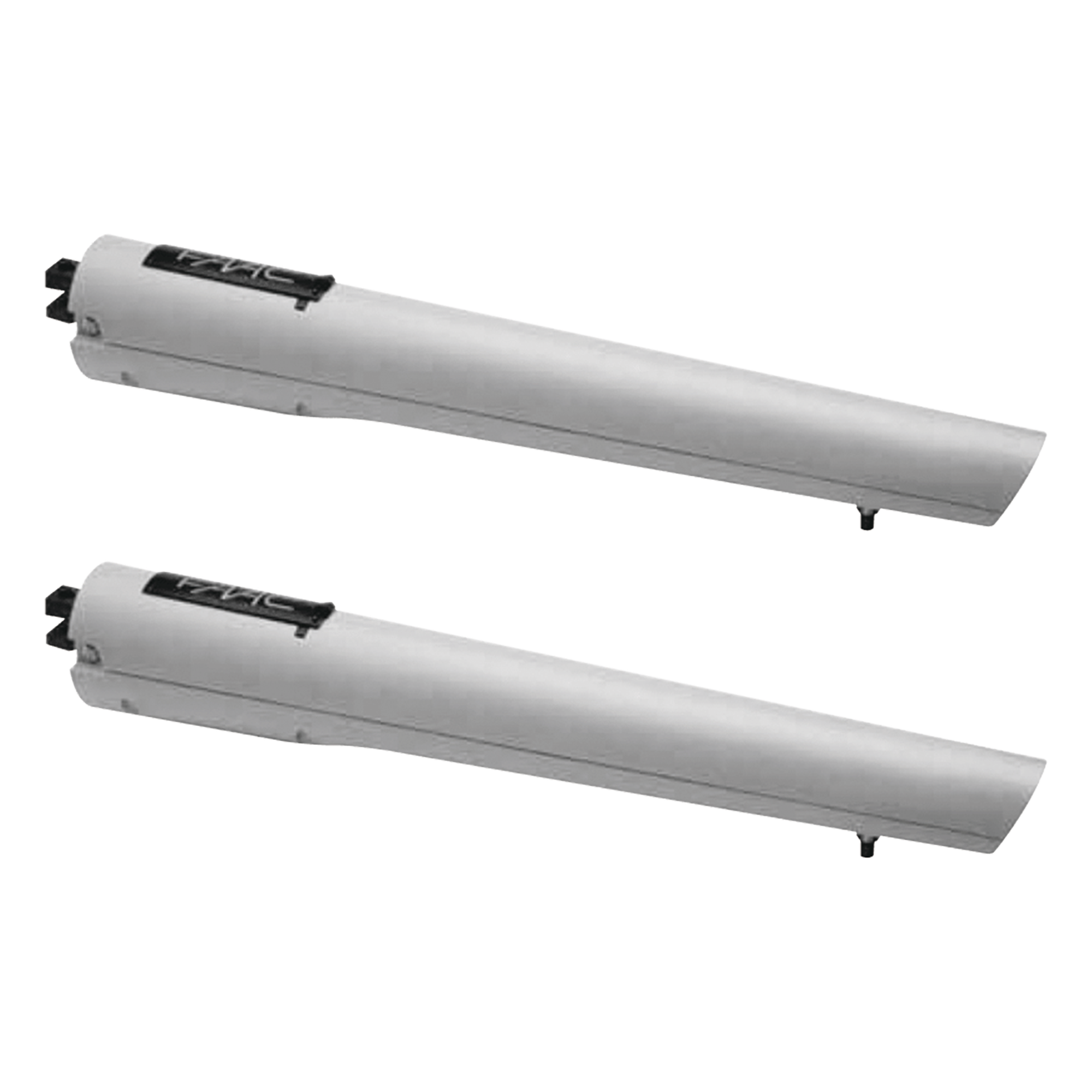 Kit Operadores para Puerta Abatible / Hoja 2.7 m (8.9 ft) / Carga 300 Kg / 20 Ciclos/Hora / 24 VCC / 145 daN / Respaldo de Baterías — FAAC · SKU 10599807