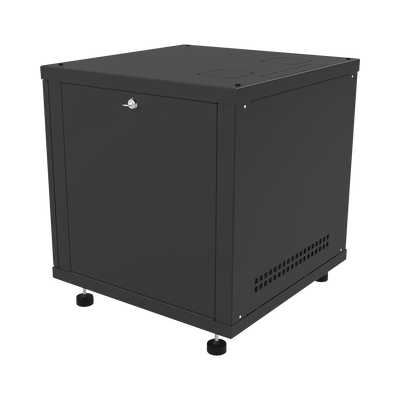 Gabinete Profesional para Telecomunicaciones de 12UR, 638 mm Profundidad.