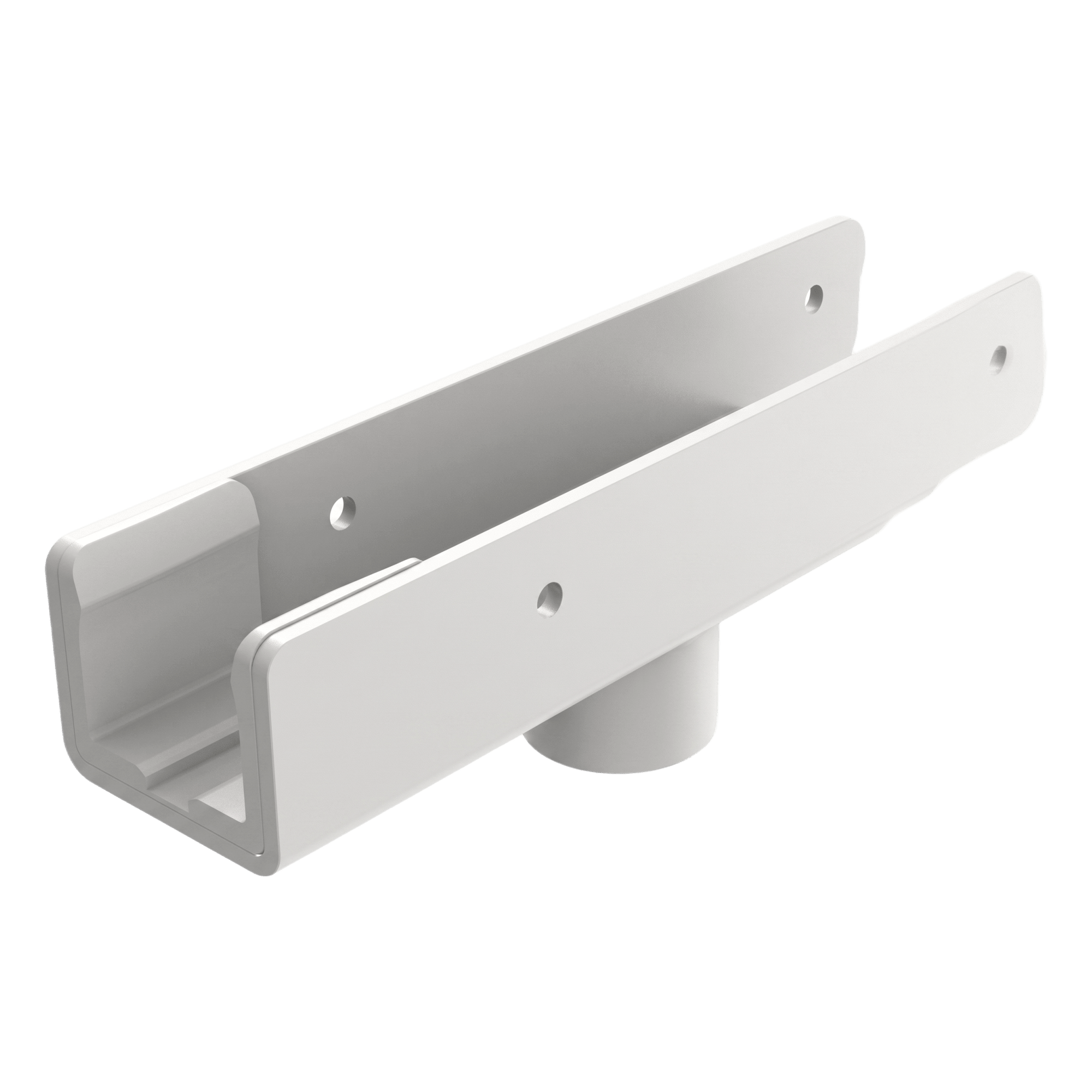 Enganche para Brazo de Barrera / Abatimiento por Impacto / Acero Q235 / 380 x 82 x 118 mm (14.96 x 3.23 x 4.65 pulgadas) / 3.926 kg — HIKVISION · SKU 190428554