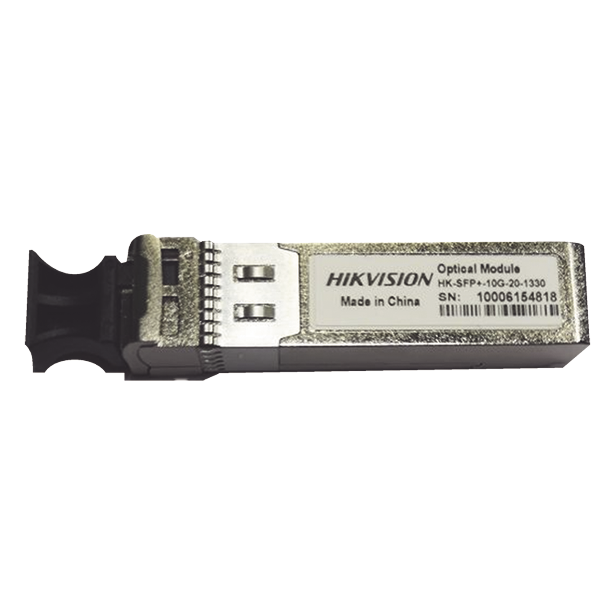 Transceptor Mini-GBIC SFP+ / 10 Gbps / 20 km / 65,600 ft / Bi-Direccional / LC / Monomodo / 1330nm TX / 1270nm RX — HIKVISION · SKU HK-SFP-10G-20-1330